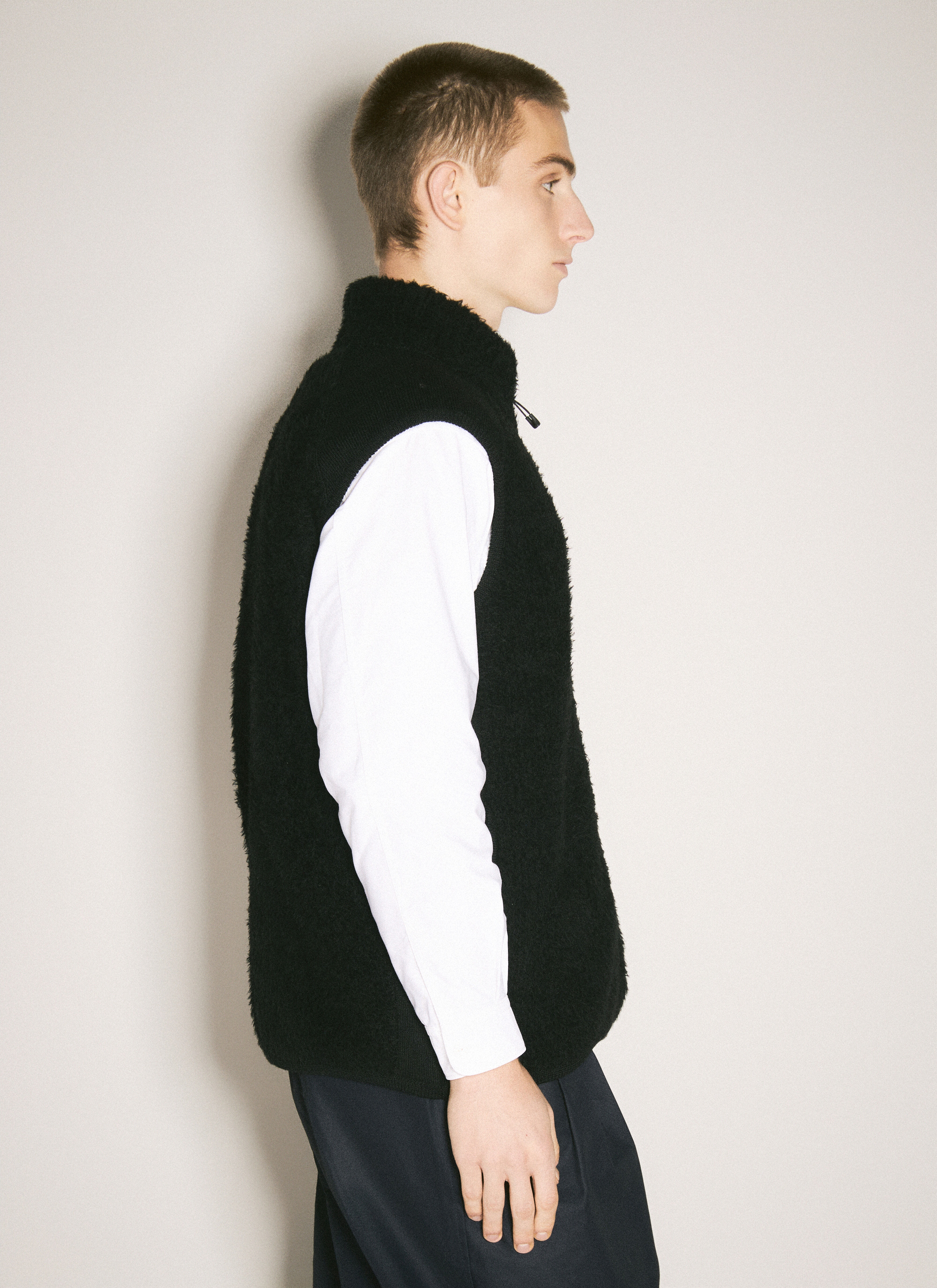 Wool-Blend Vest - 4