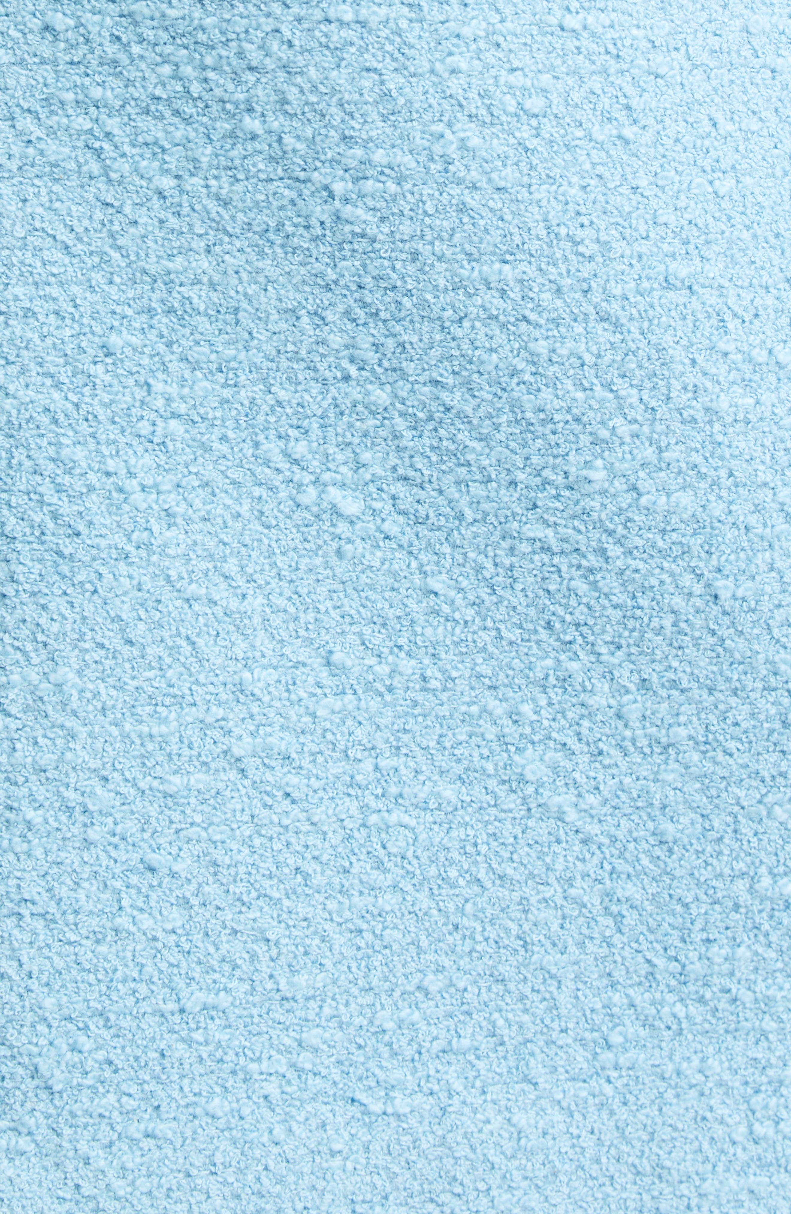 Oscar de la Renta Cotton Blend Tweed Mini Skirt in Baby Blue at Nordstrom - 7