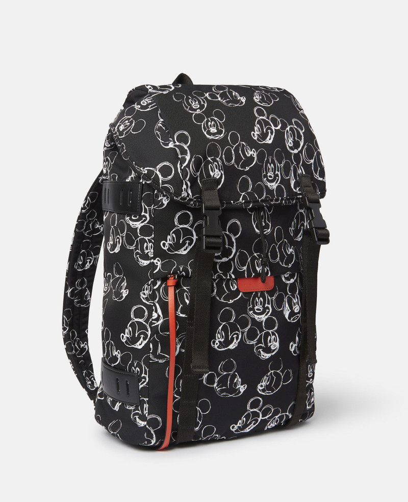 Stella McCartney Fantasia Mickey Print Logo Backpack outlook