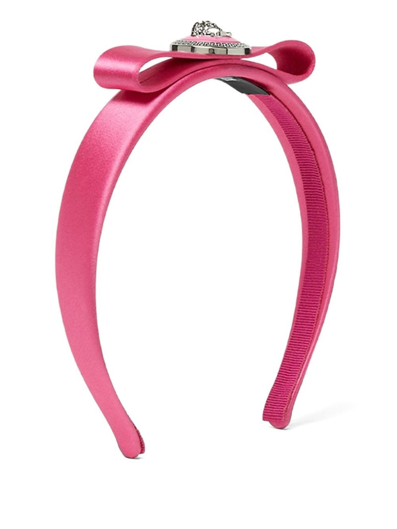 VERSACE Gianni Ribbon headband outlook