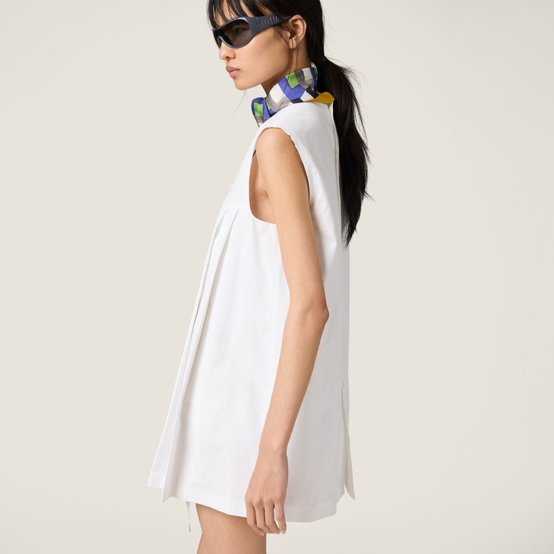 Poplin mini-dress 6