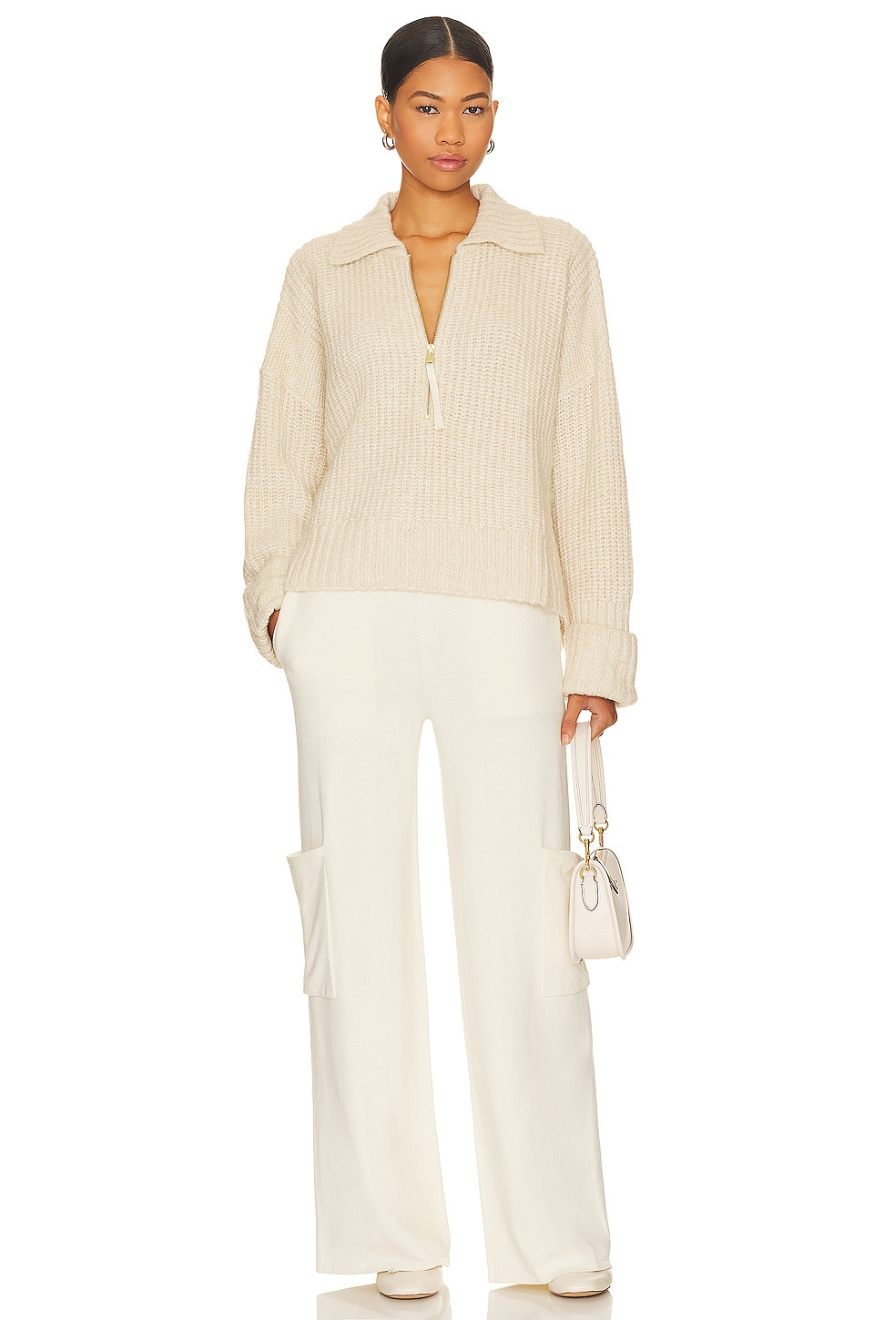 Elia Half Zip Knit Pullover - 4
