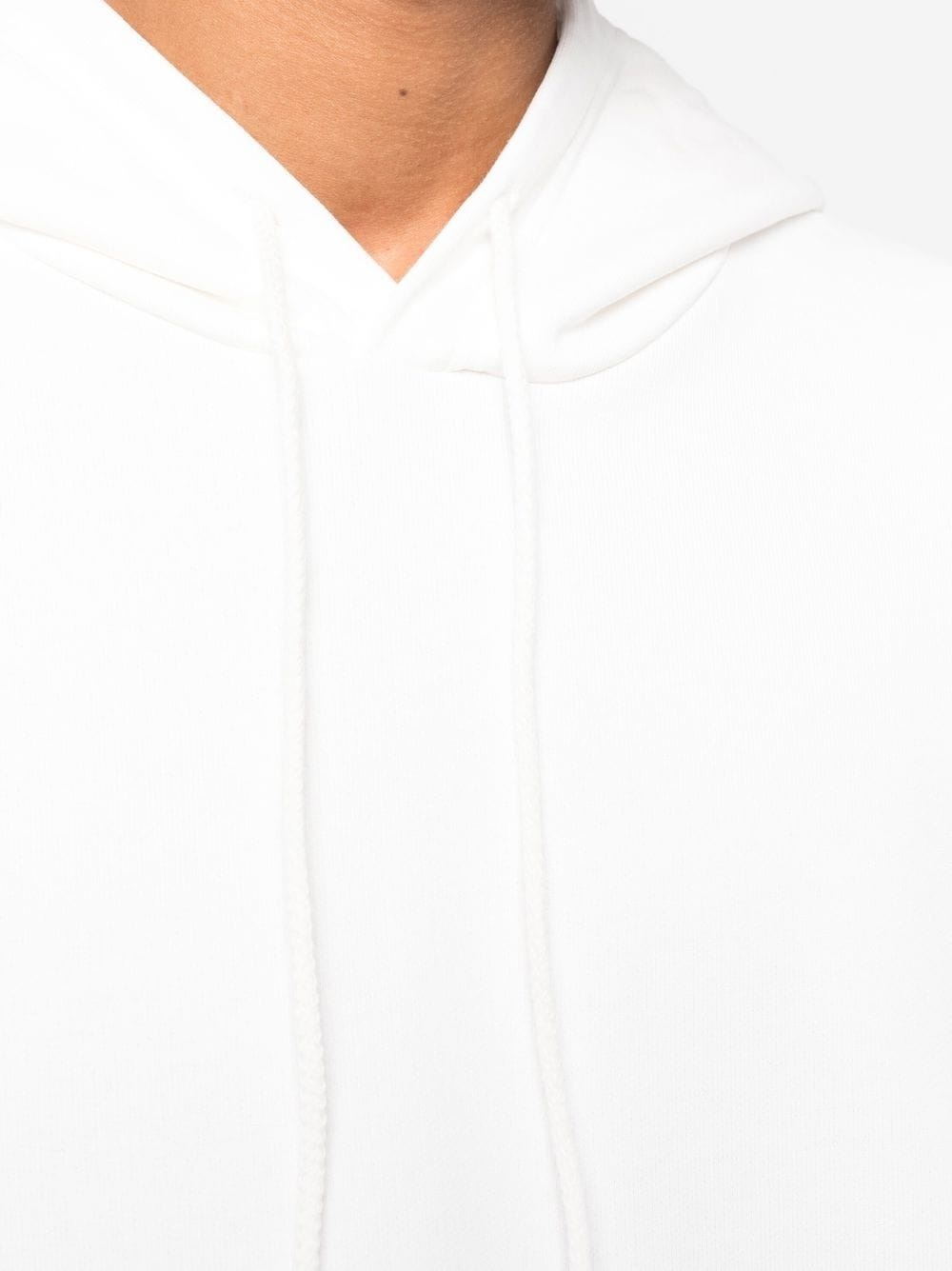 raw-cut hem hoodie - 7