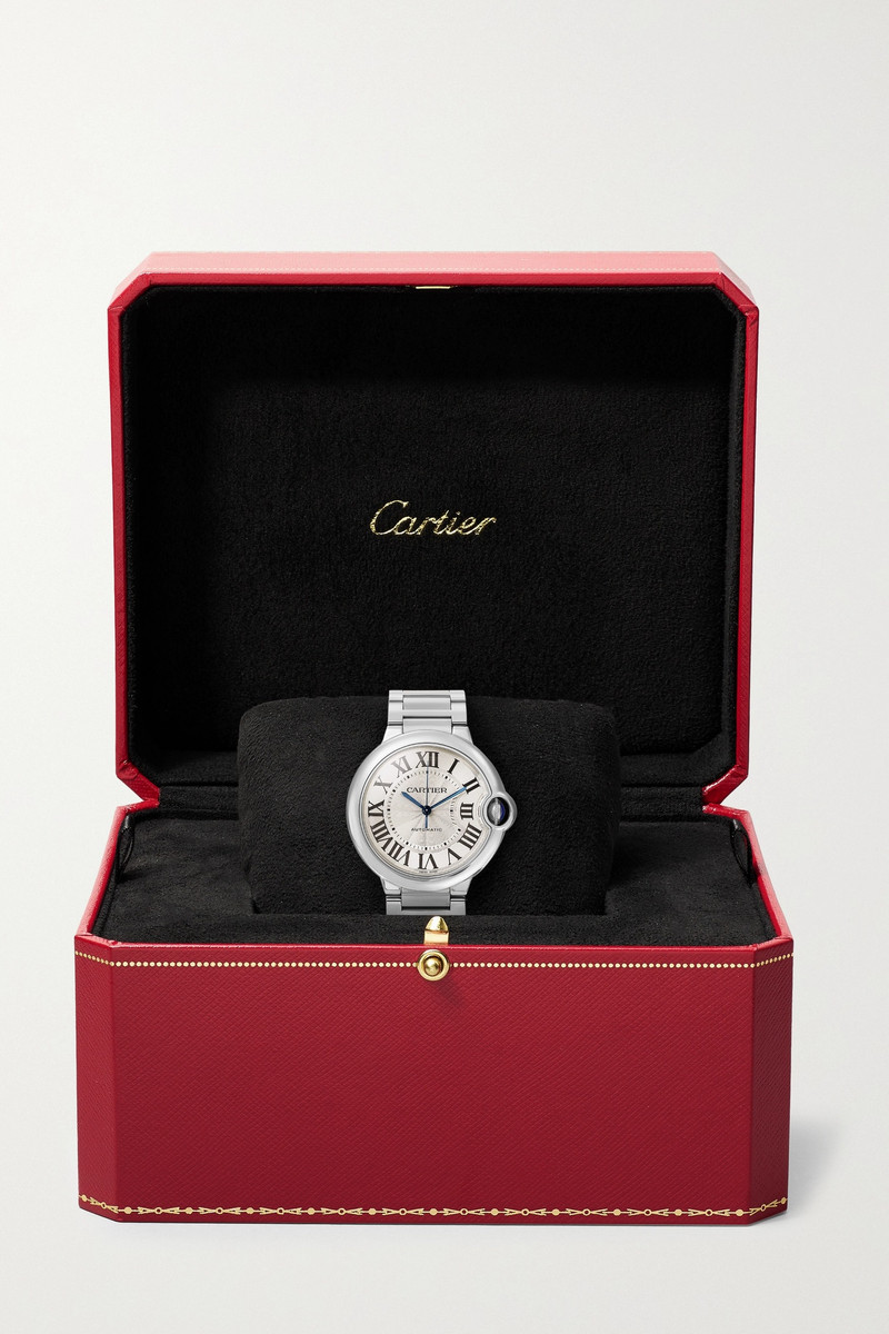 Ballon Bleu de Cartier Automatic 36.6mm stainless steel watch 7
