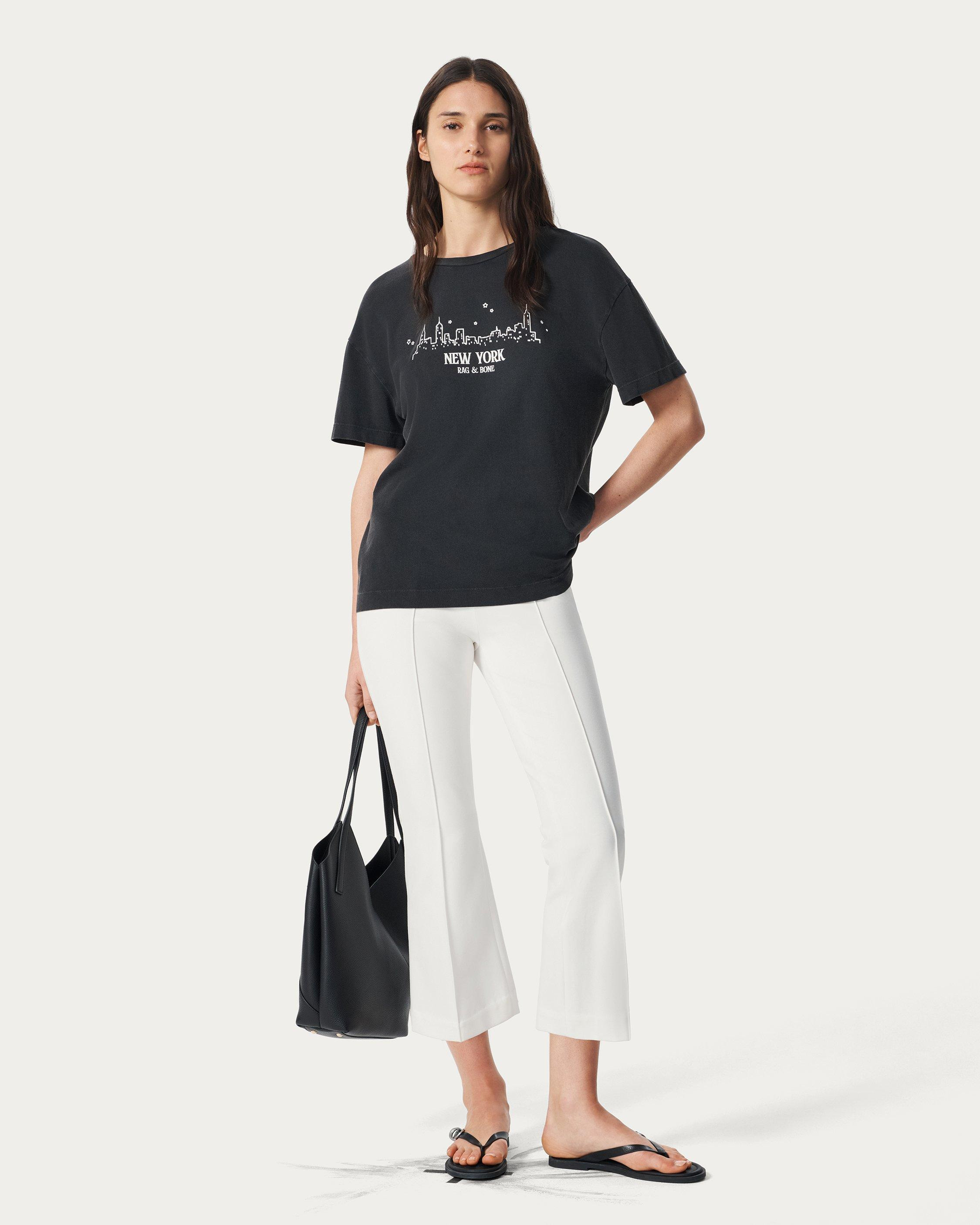 Irina Ponte Slim Fit Kick Flare Pants - 2