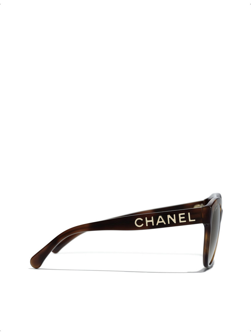 CH5458 Pantos tortoiseshell-print round-frame acetate sunglasses 3