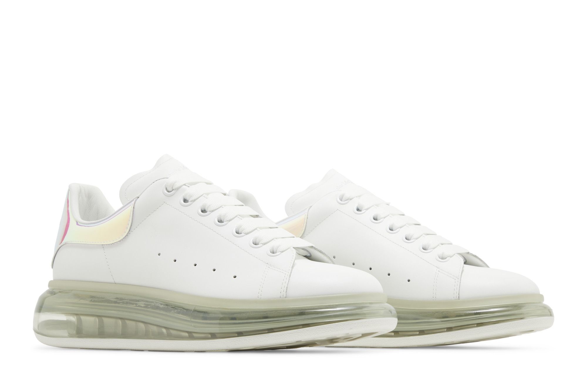 Alexander McQueen Oversized Sneaker 'Clear Sole - Iridescent' - 8