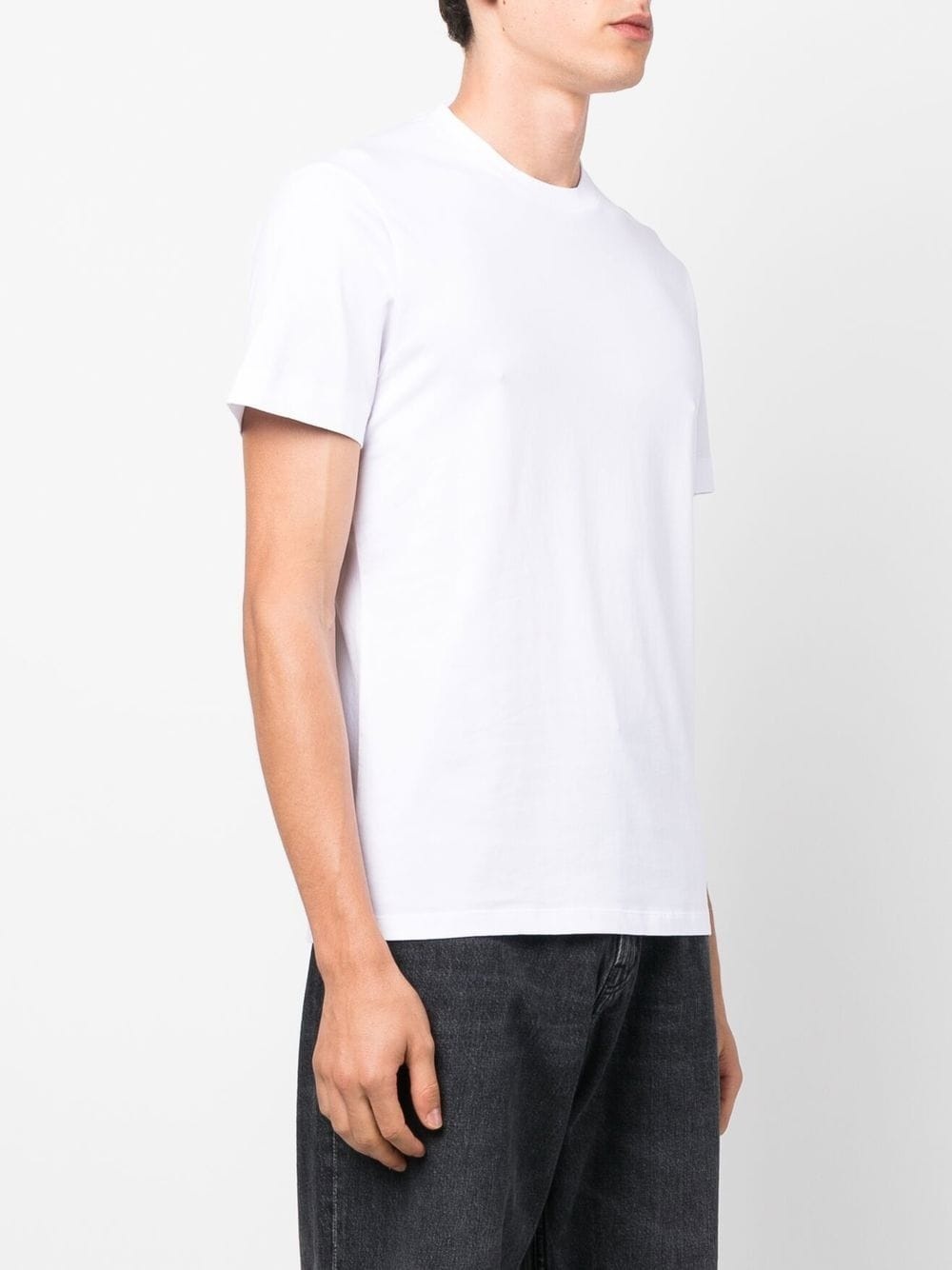 short-sleeve cotton T-shirt - 3