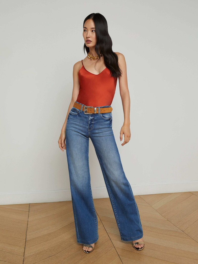 L'AGENCE Clayton Wide-Leg Jean outlook