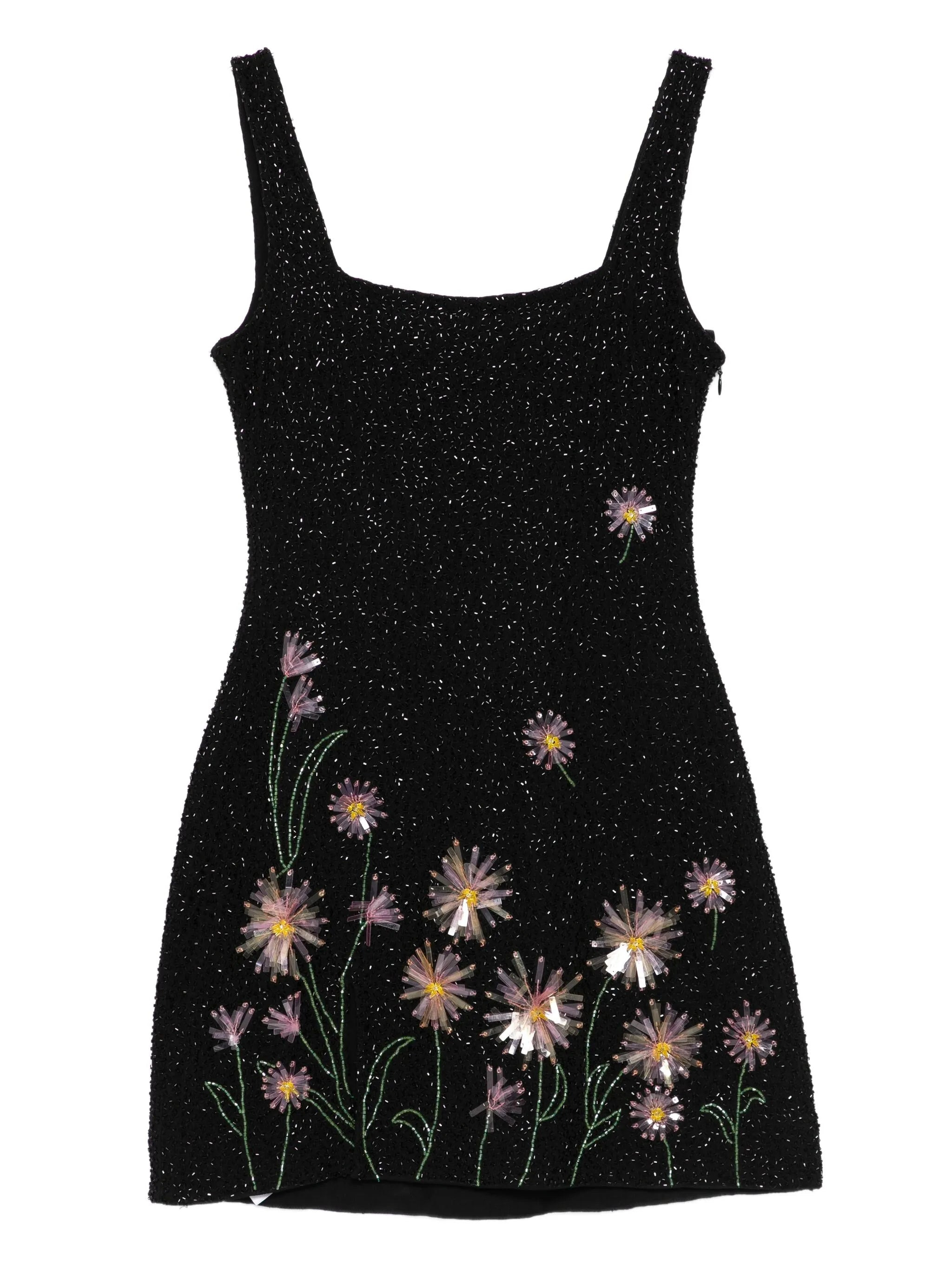 Staud Le Sable Tidal-wave Sequin Mini Dress - 1