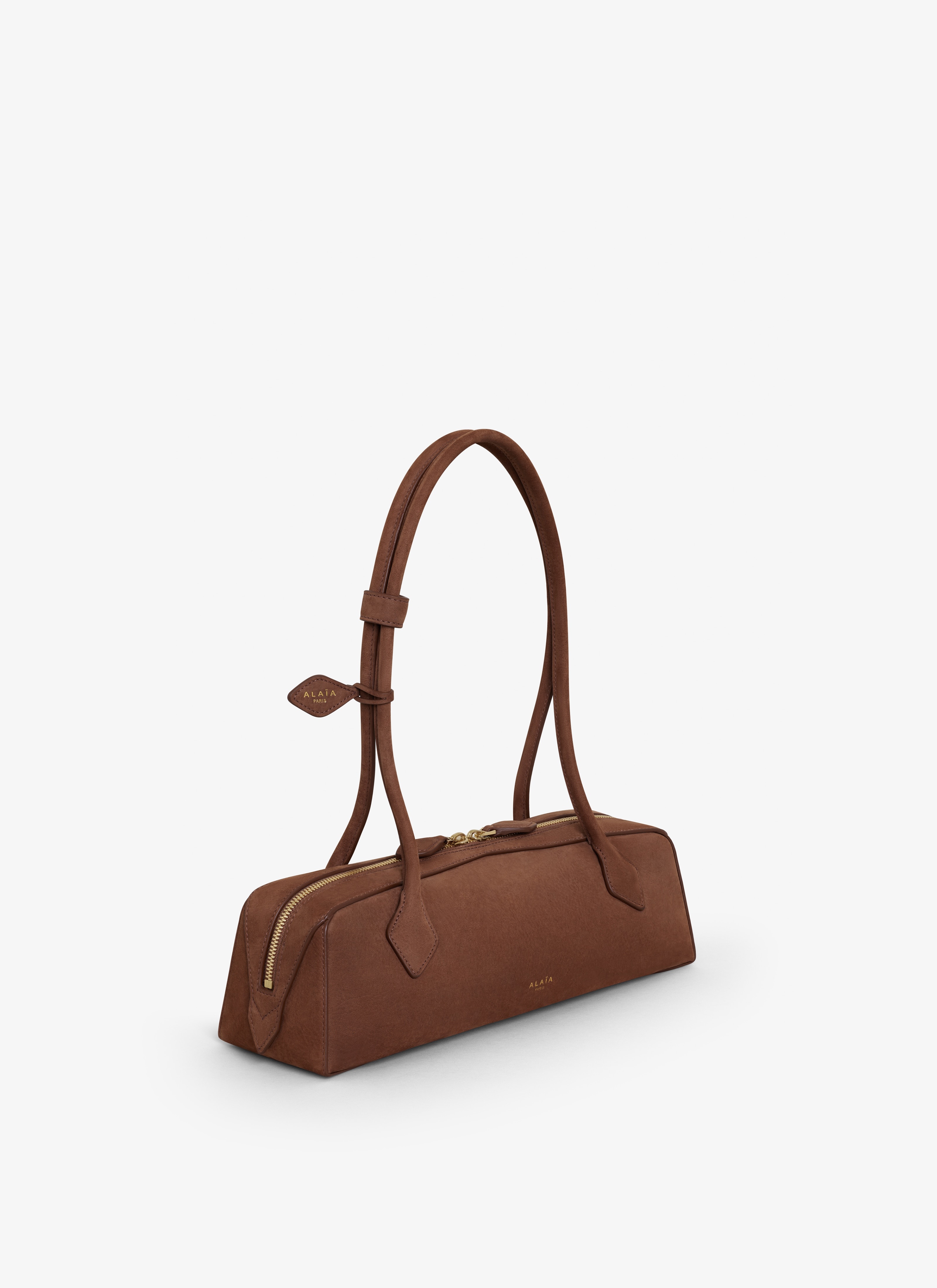 【関税&送料込】Alaia Alaia Le Teckel Medium Bag In Nubuck ALAÏA Le Teckel medium nubuck shoulder bag | NET-A-PORTER