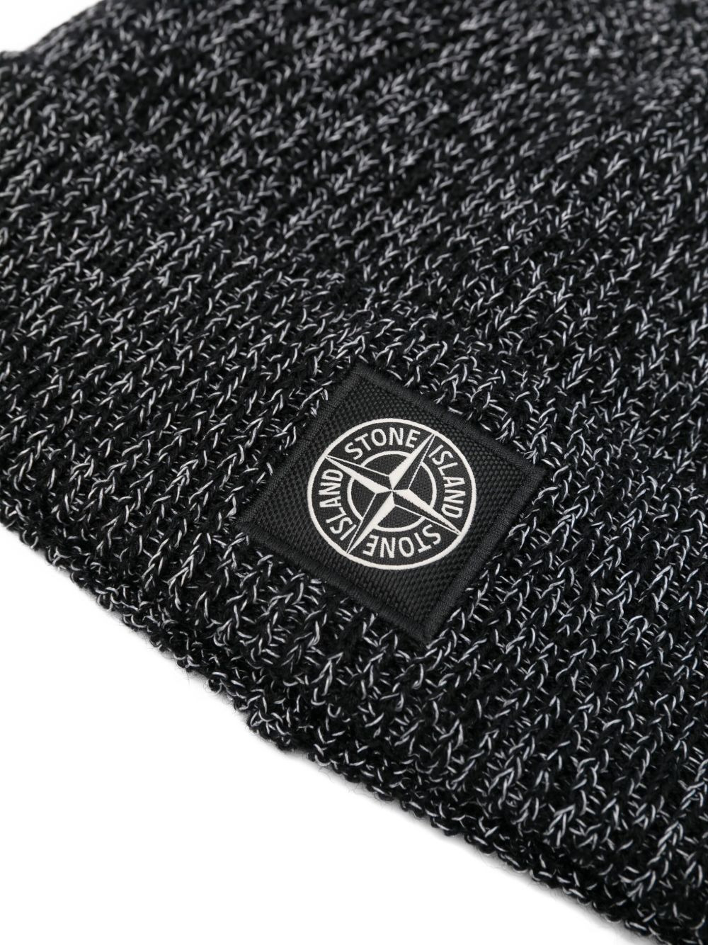 logo-patch beanie - 2