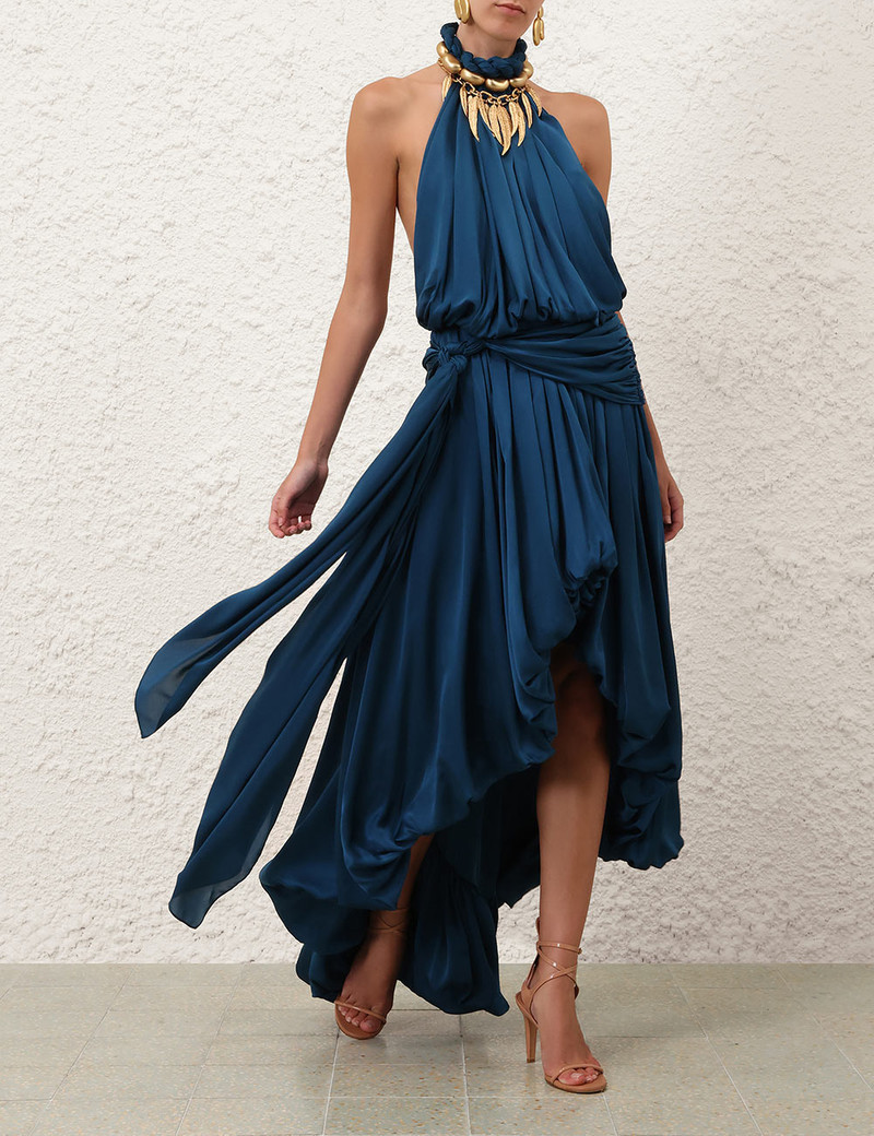 Zimmermann ALCHEMY HALTER DRESS outlook
