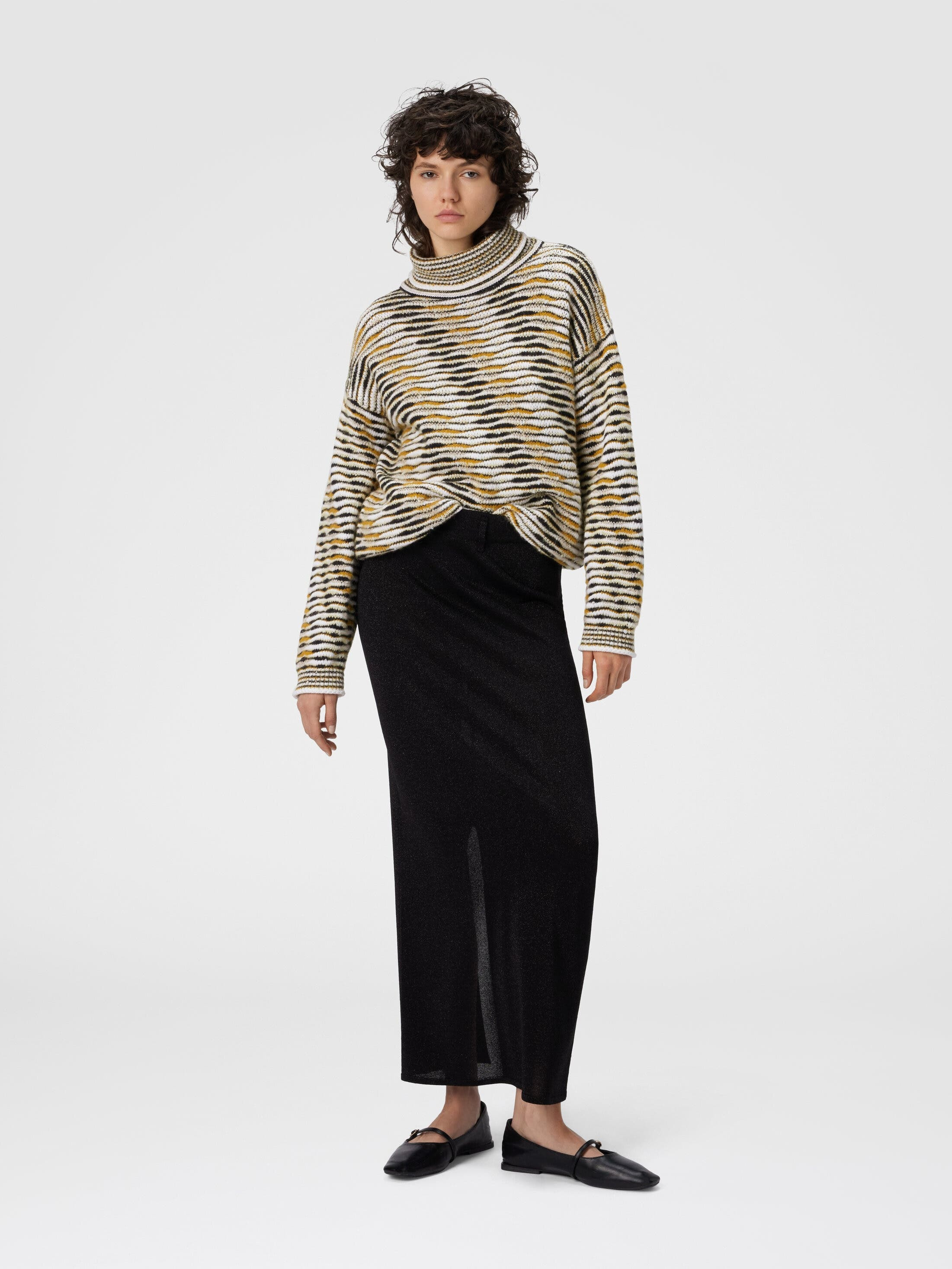 Missoni Long Skirt With Slit in Black at Nordstrom - 2