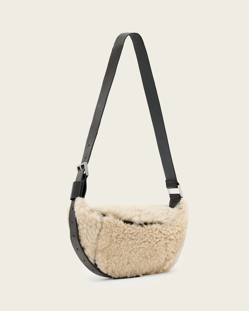 LUNA SHEARLING CROSSBODY BAG 4