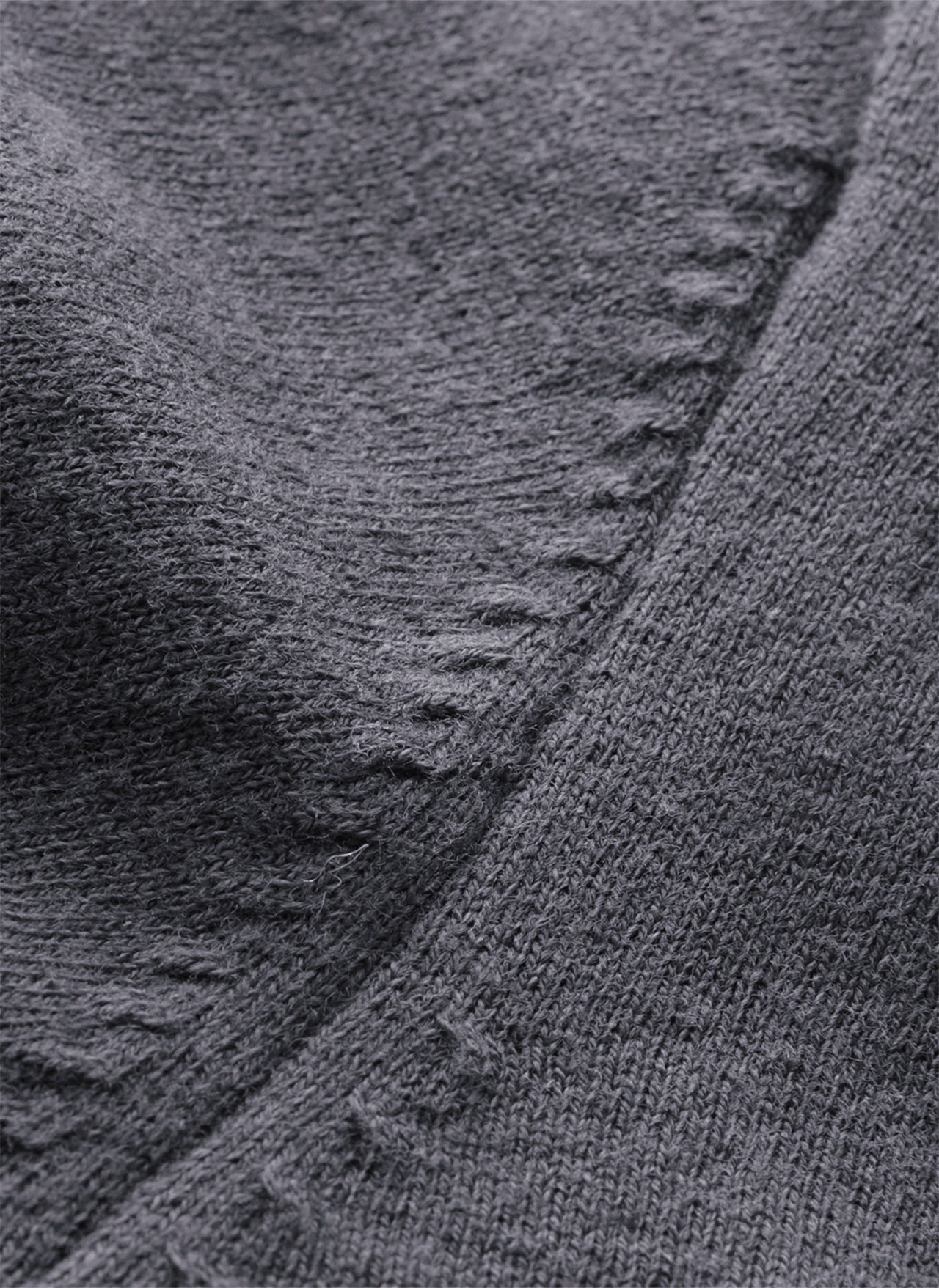 8.0 KNIT HOODIE CENTER (CHARCOAL) - 6