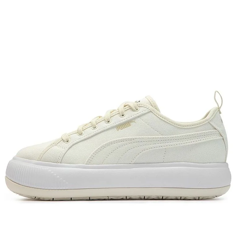 (WMNS) PUMA Suede Mayu Canvas 'Pristine' 383165-01 - 1
