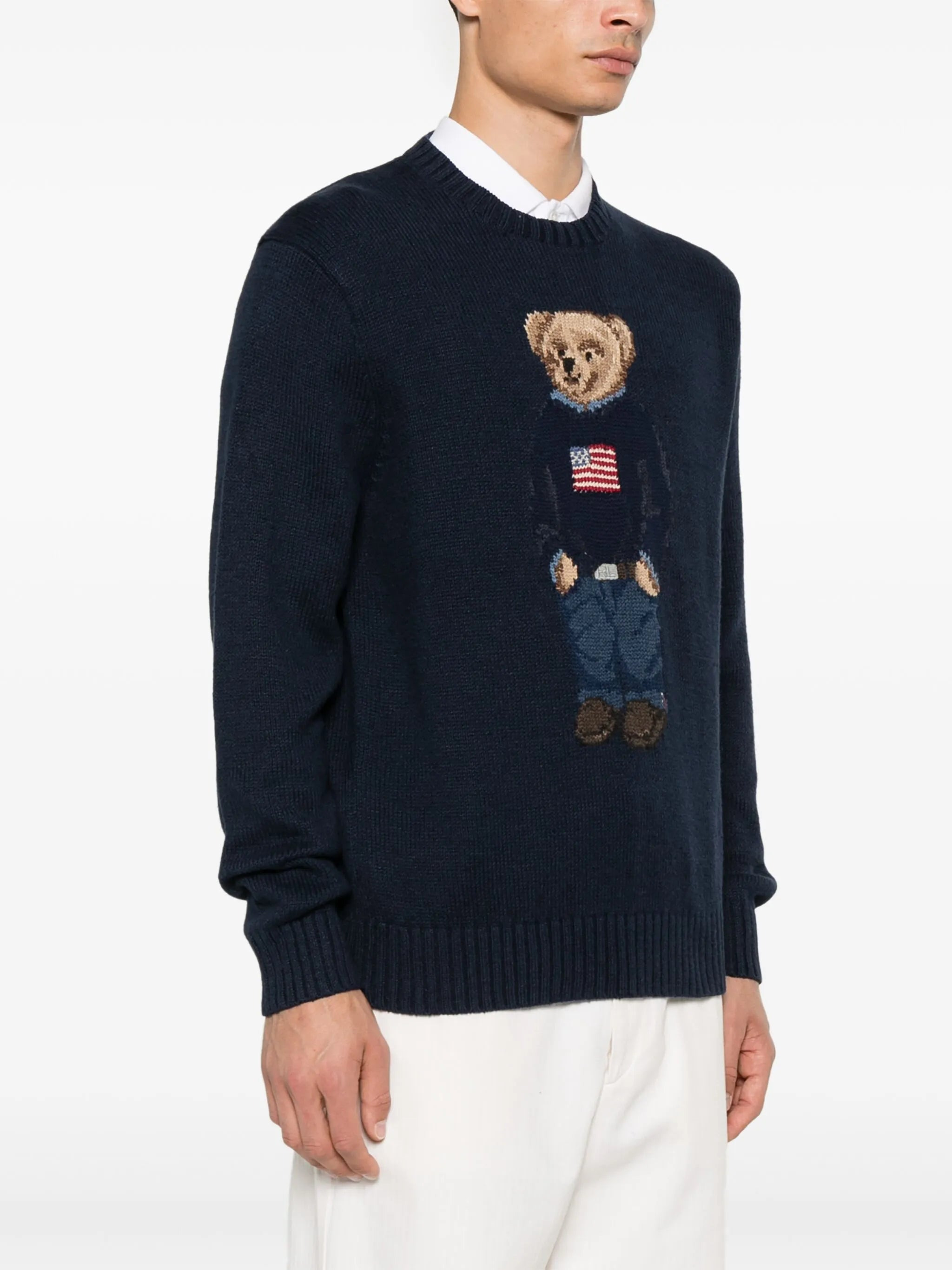 Ralph Lauren Flag Bear Sweater - 4