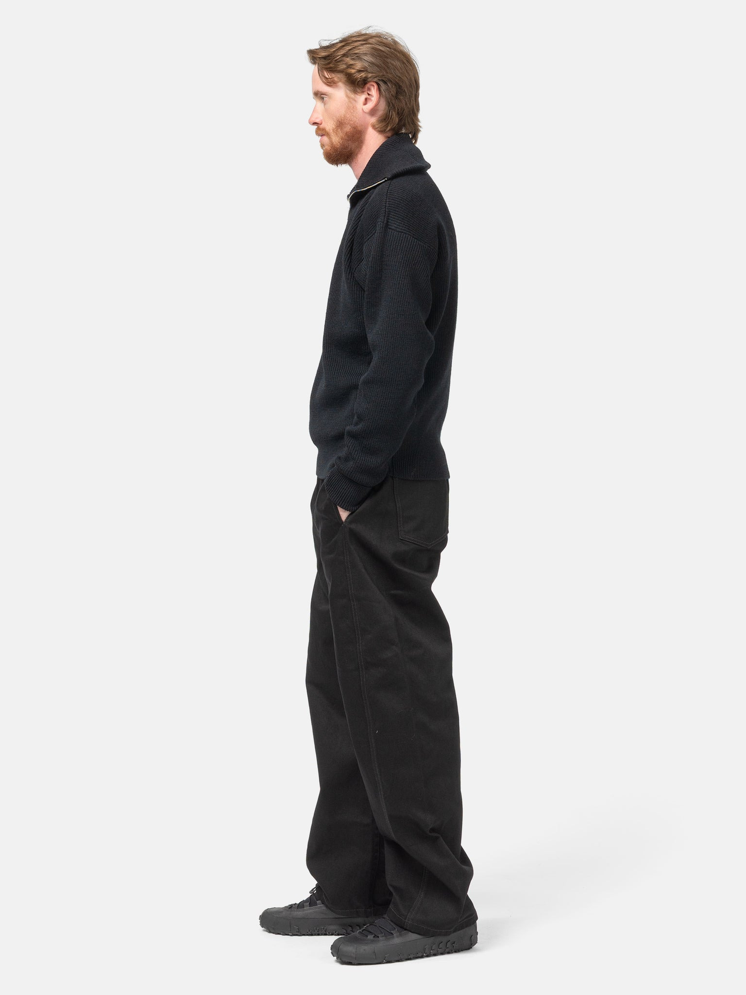 Twisted Belted Pants Black - 3