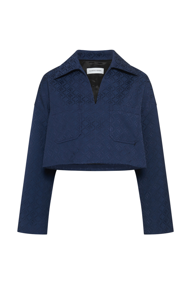 Moon Diamond Jacquard Tailoring Vareuse 1