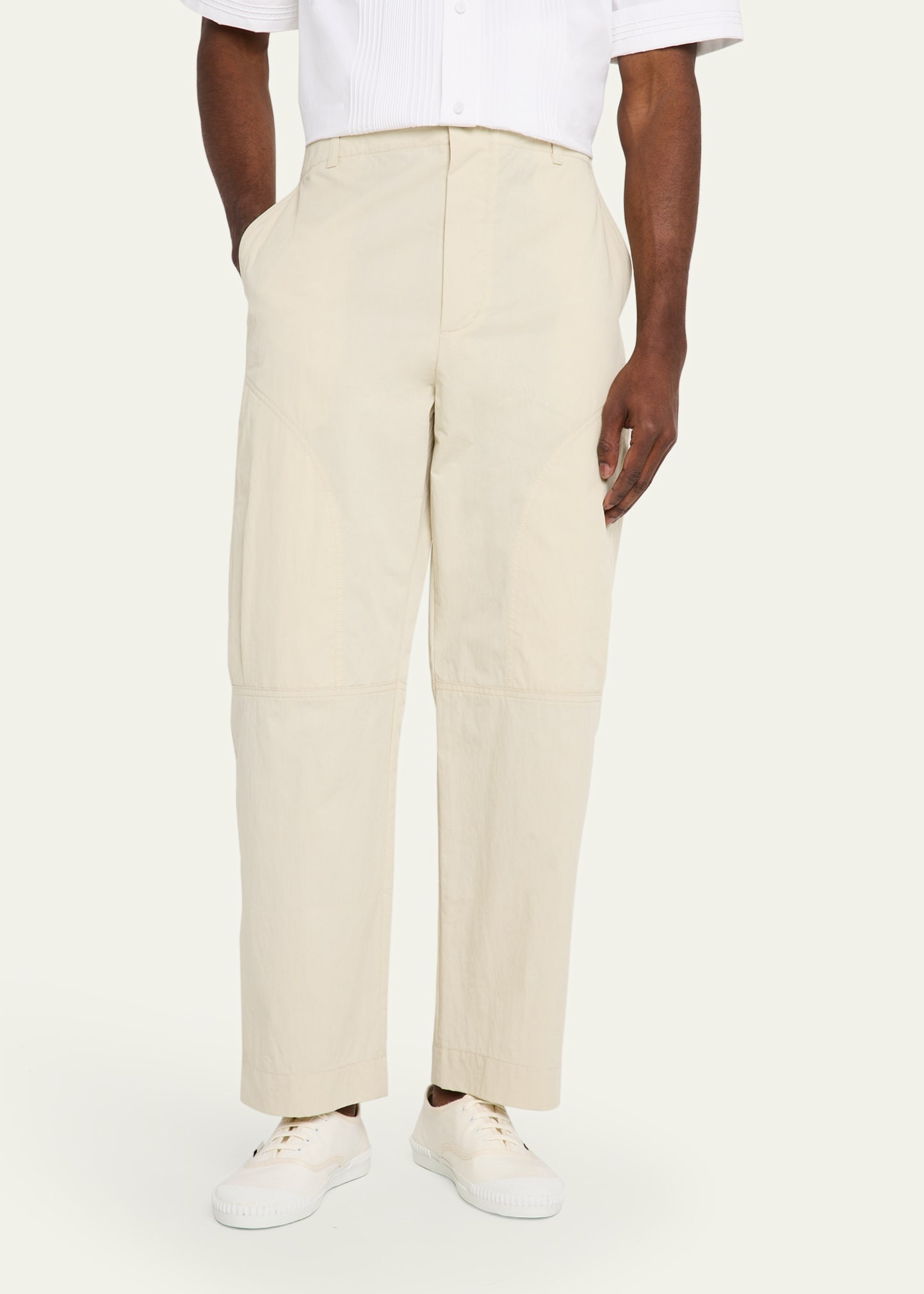 Men's Cotton-Nylon Twill Cargo Pants - 4