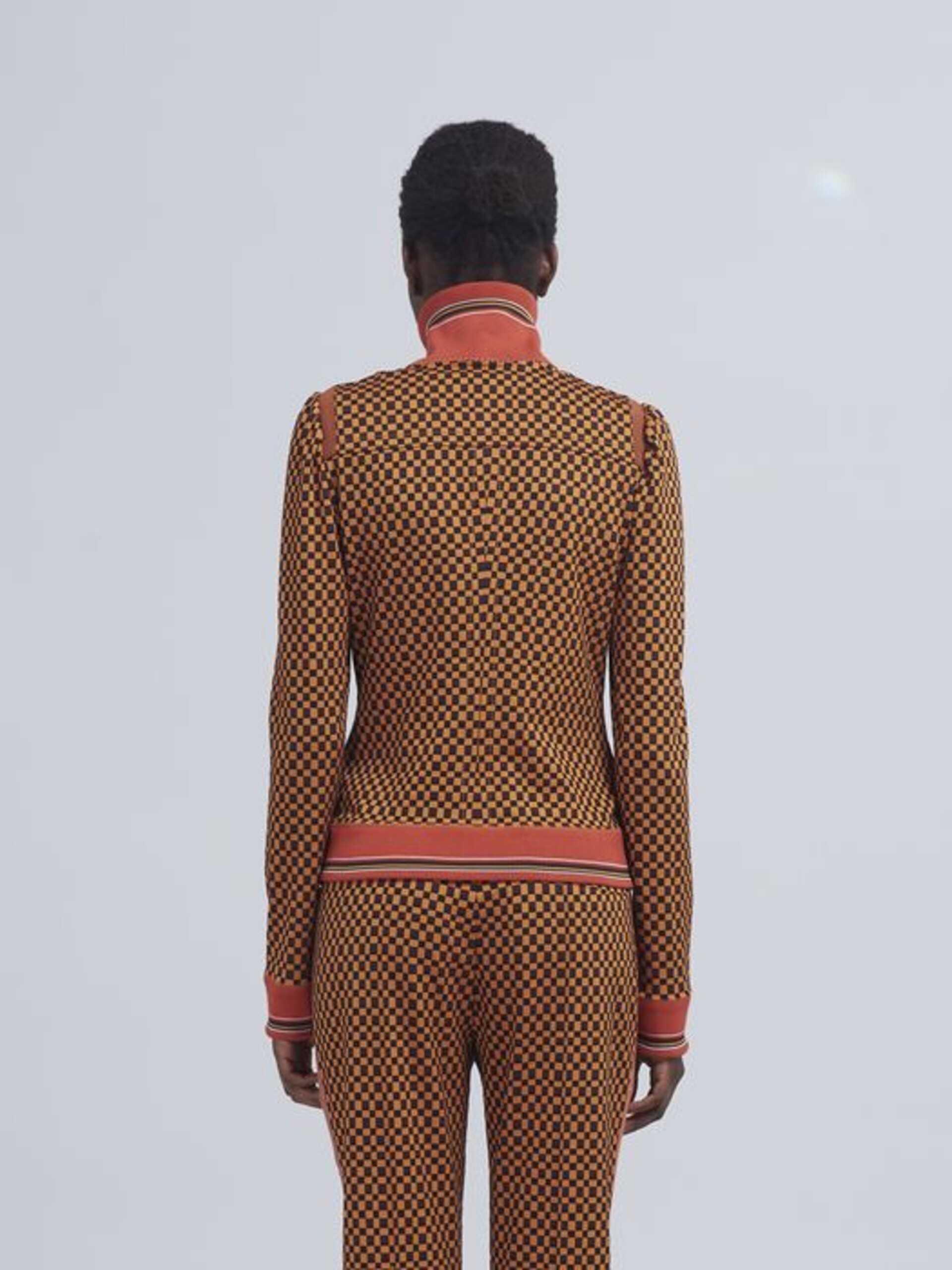 JACQUARD JERSEY JACKET - 3