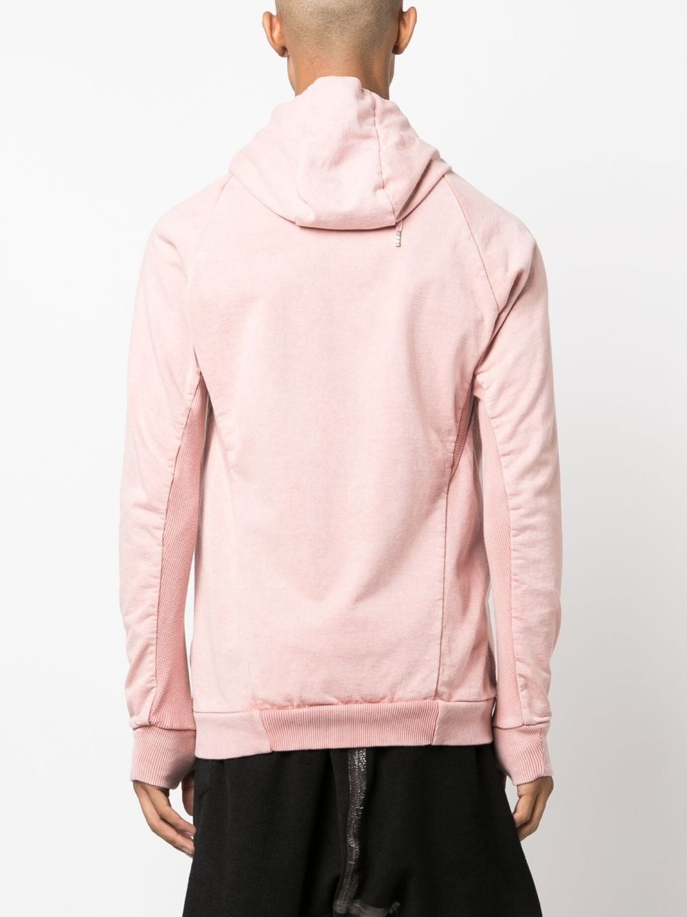 zip-up cotton hooded jacket - 4