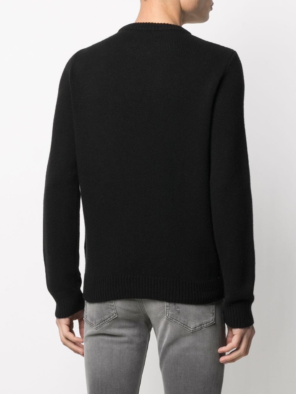 CREWNECK Black Hoodies & Sweatshirts "Black" - 4