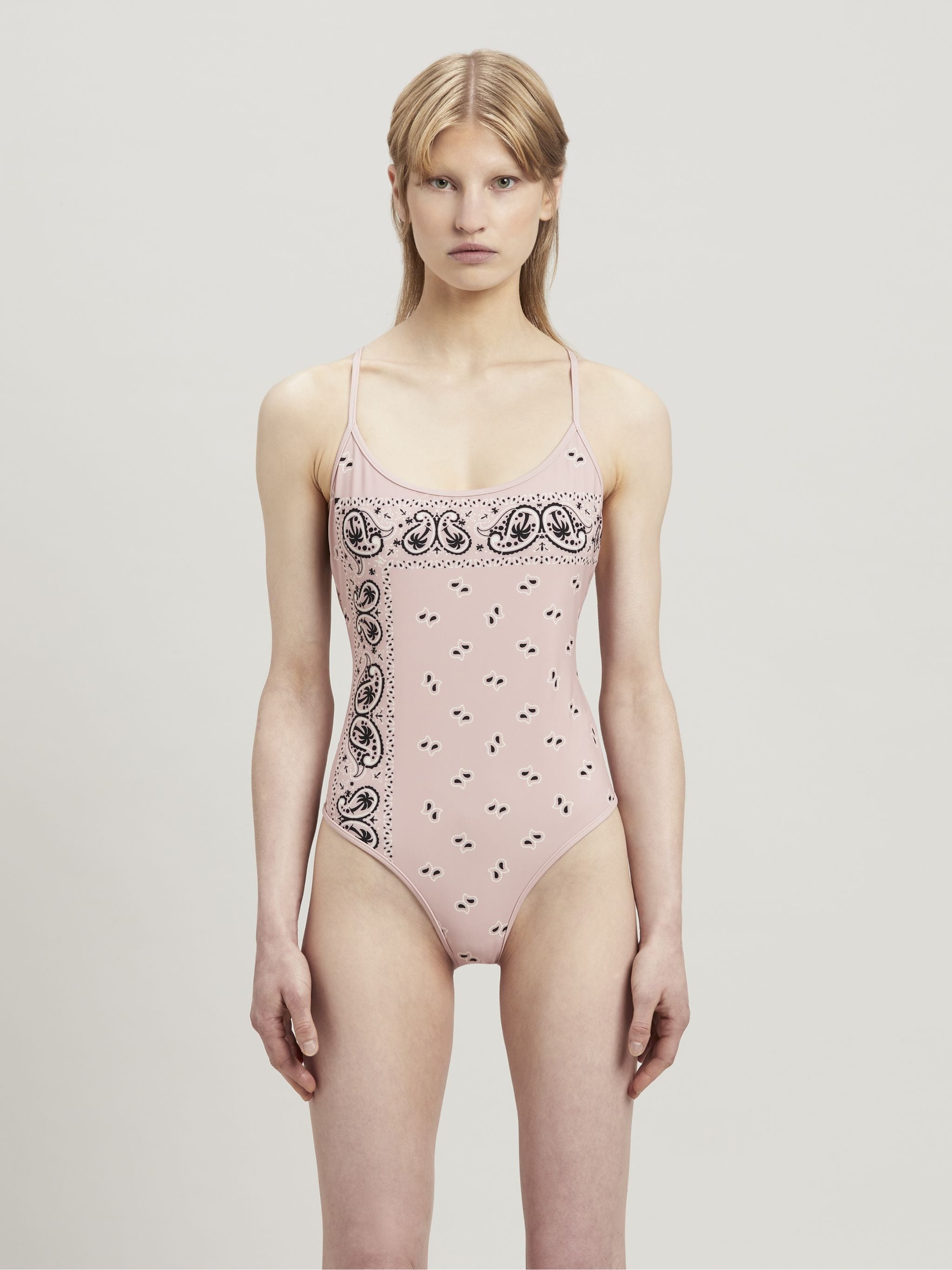 Paisley Criss-Cross Swimsuit - 3