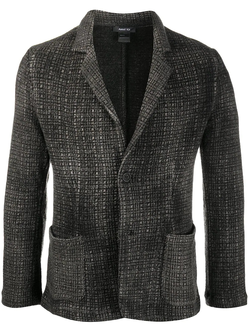 check pattern blazer - 1