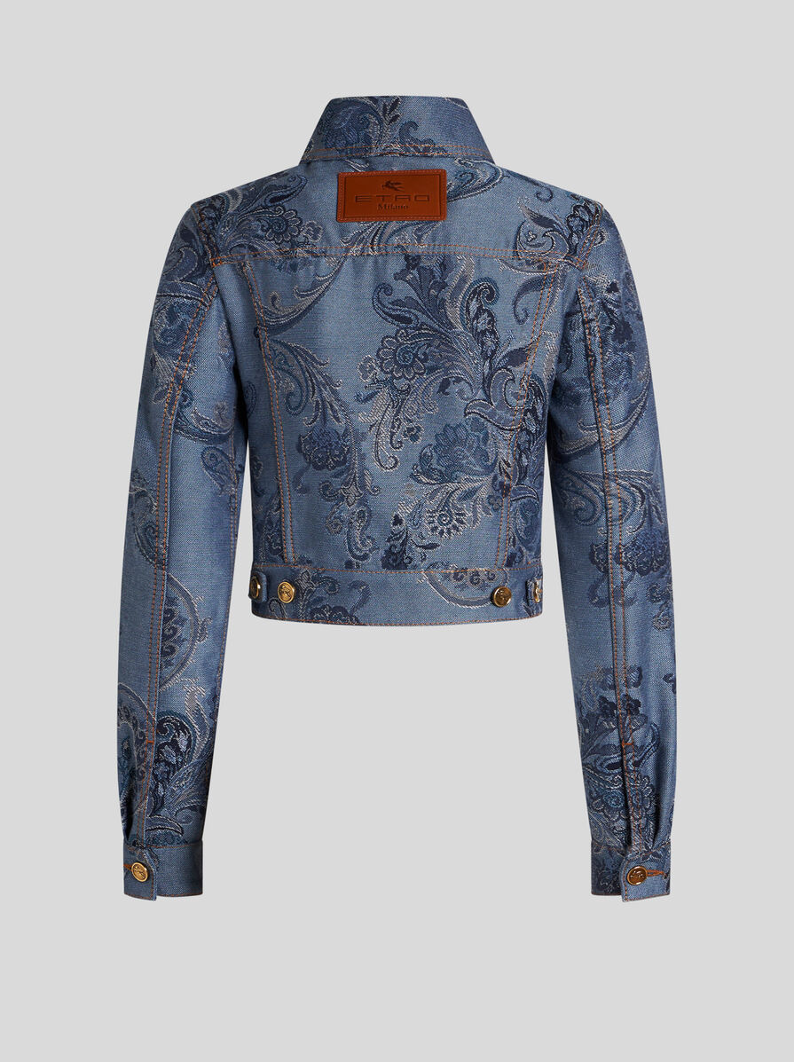 DENIM JACQUARD JACKET - 6