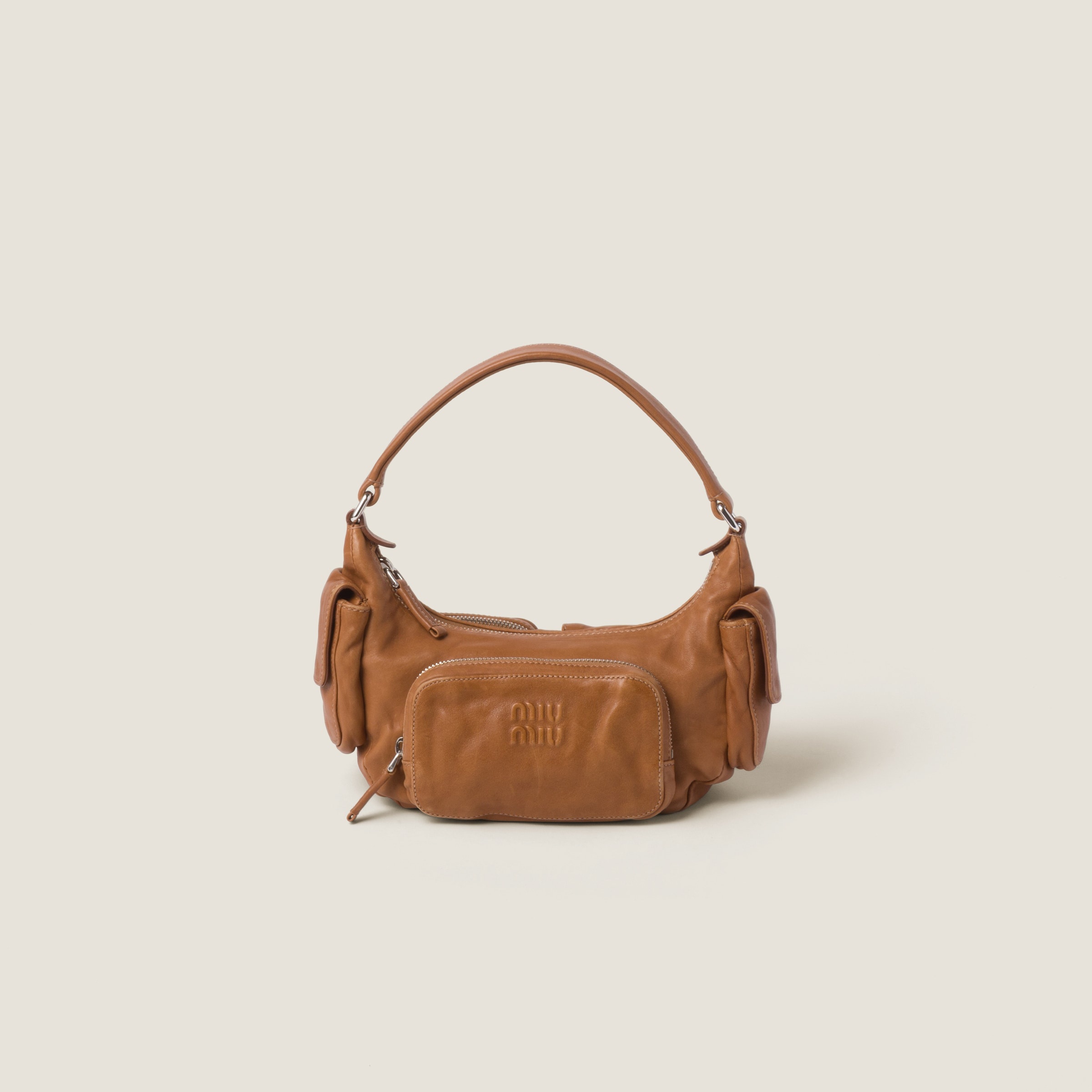 Pocket nappa leather bag - 1