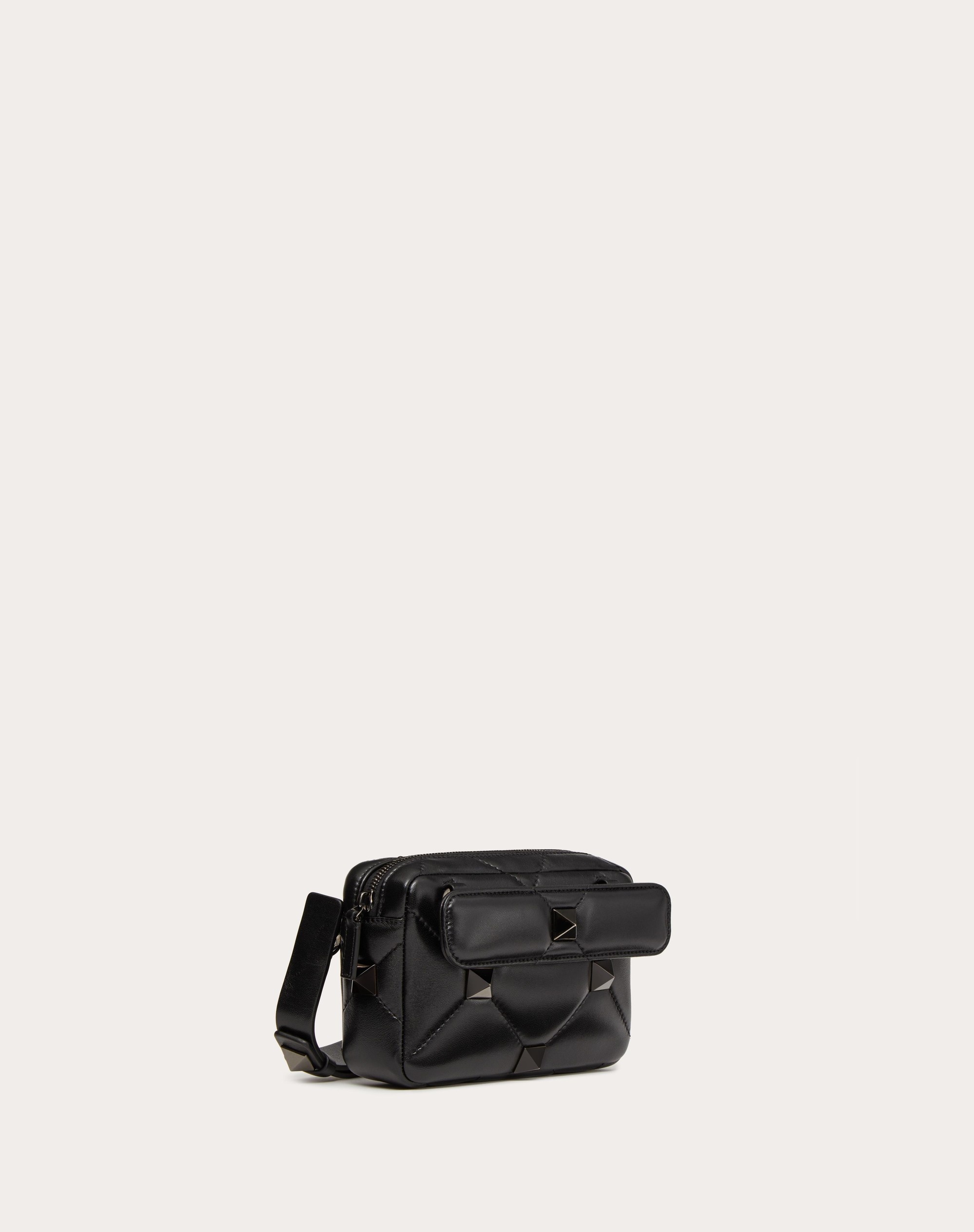 SMALL ROMAN STUD NAPPA CROSSBODY BAG - 2
