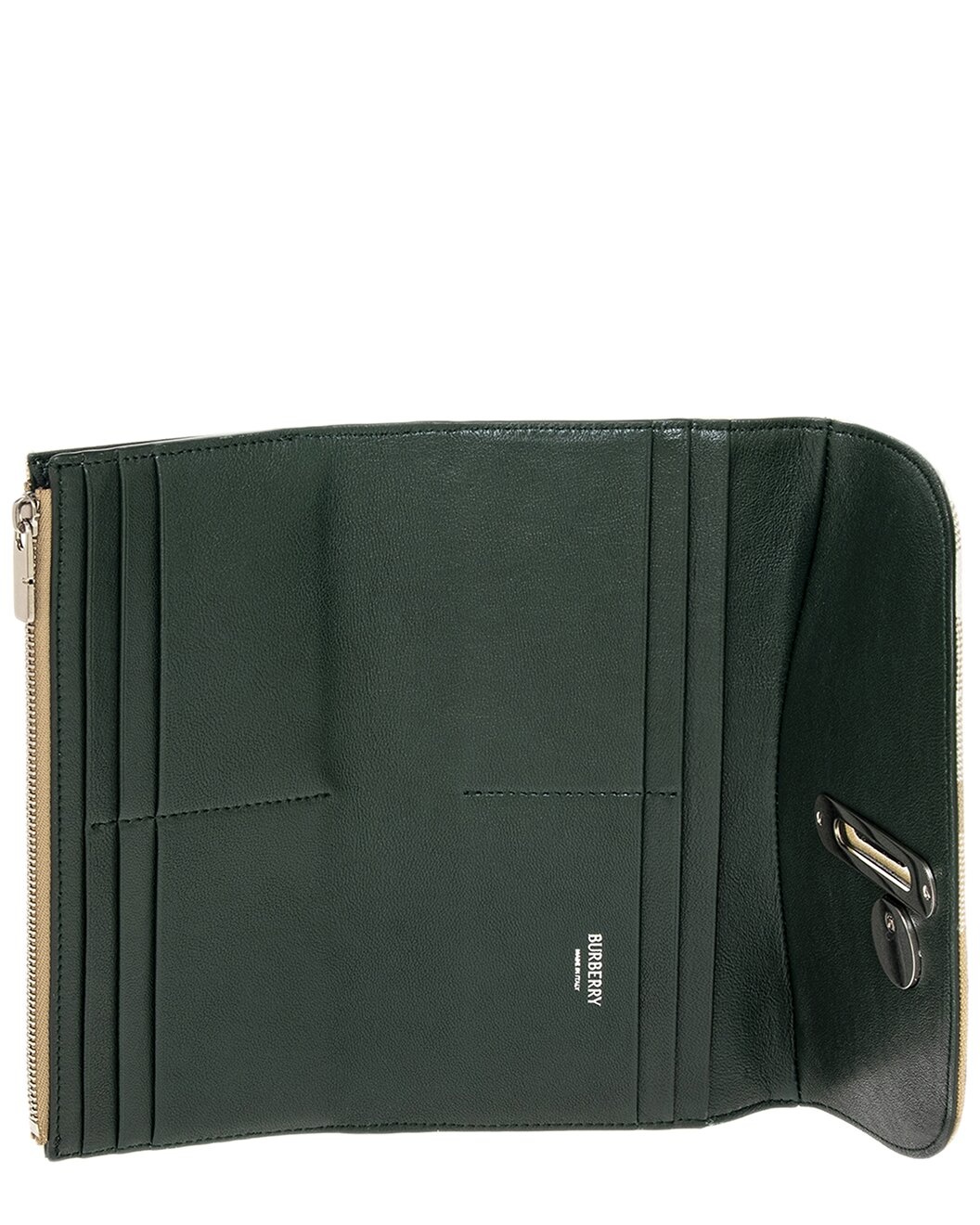 Burberry Rocking Horse Leather-Trim Continental Wallet - 4