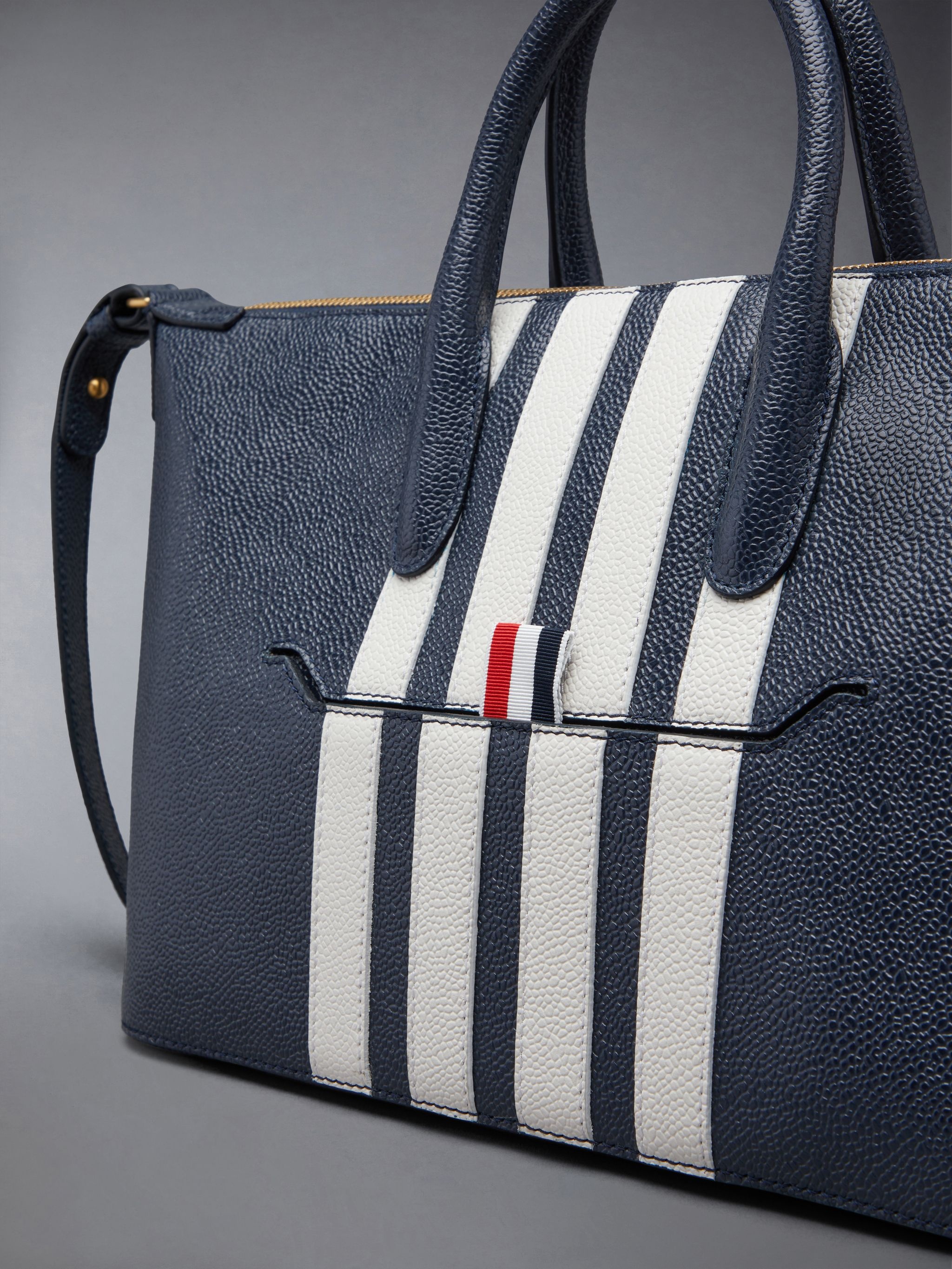 4-Bar Stripe tote bag - 6