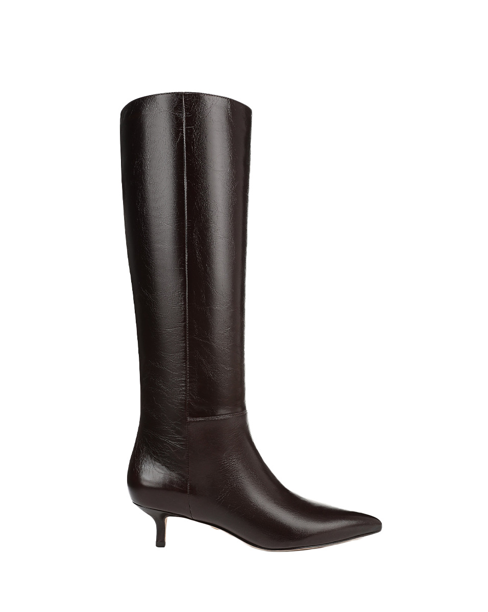 LISA LEATHER TALL BOOT - 8