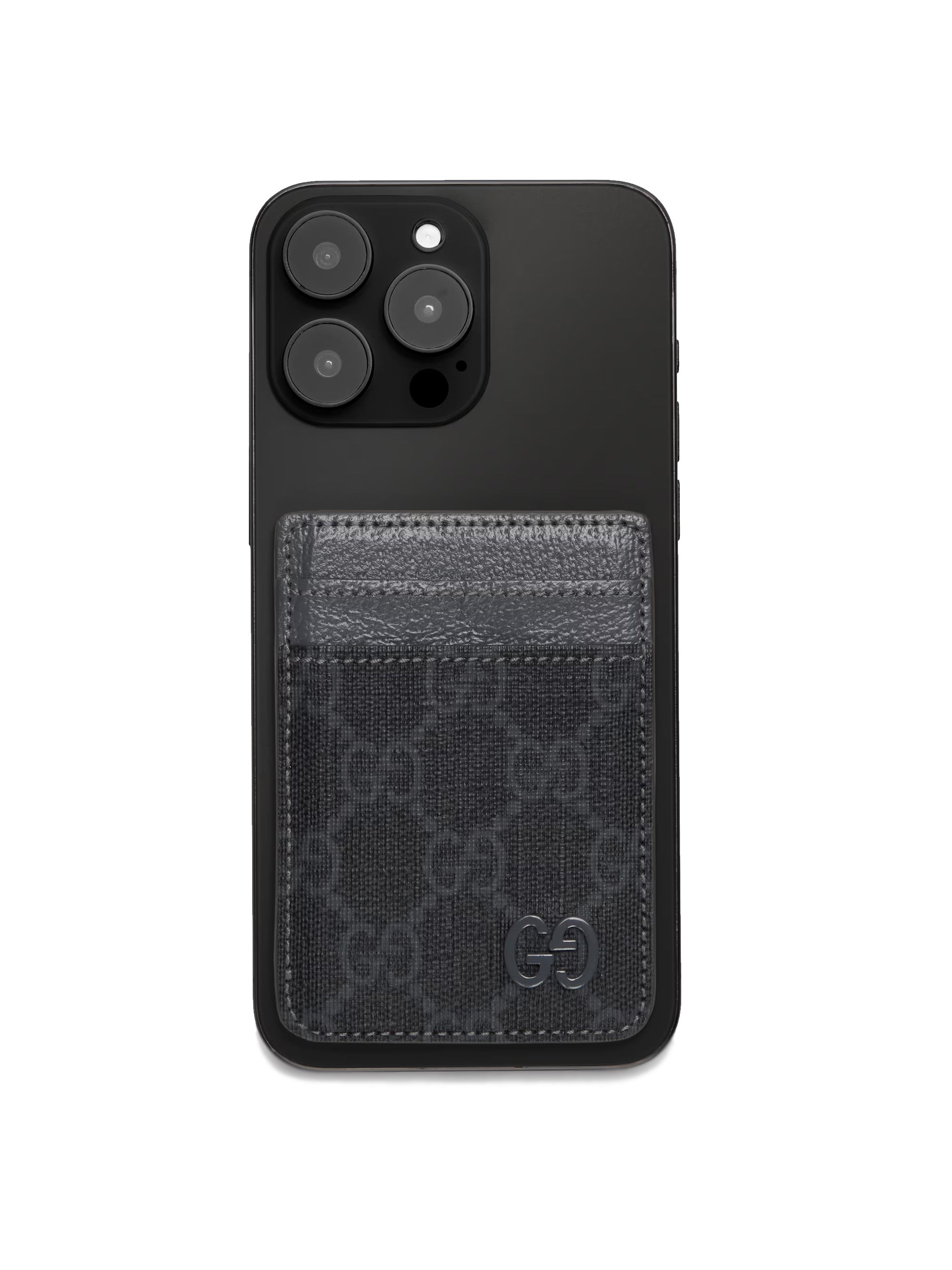 Gucci Men Two-Tone Magnetic Card Holder - 4