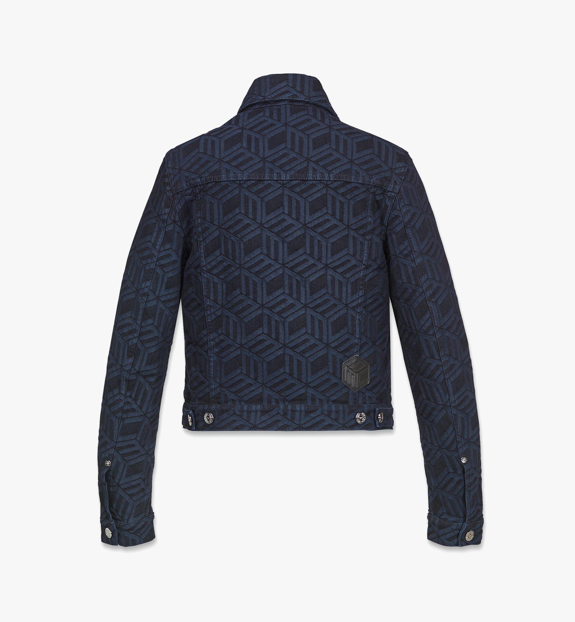 Women’s Cubic Monogram Denim Jacket - 3