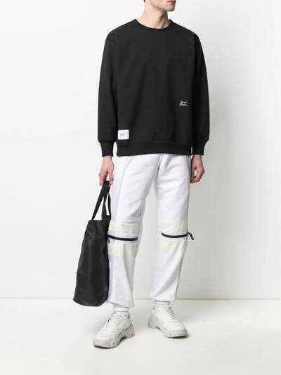 WTAPS logo patch sweatshirt outlook