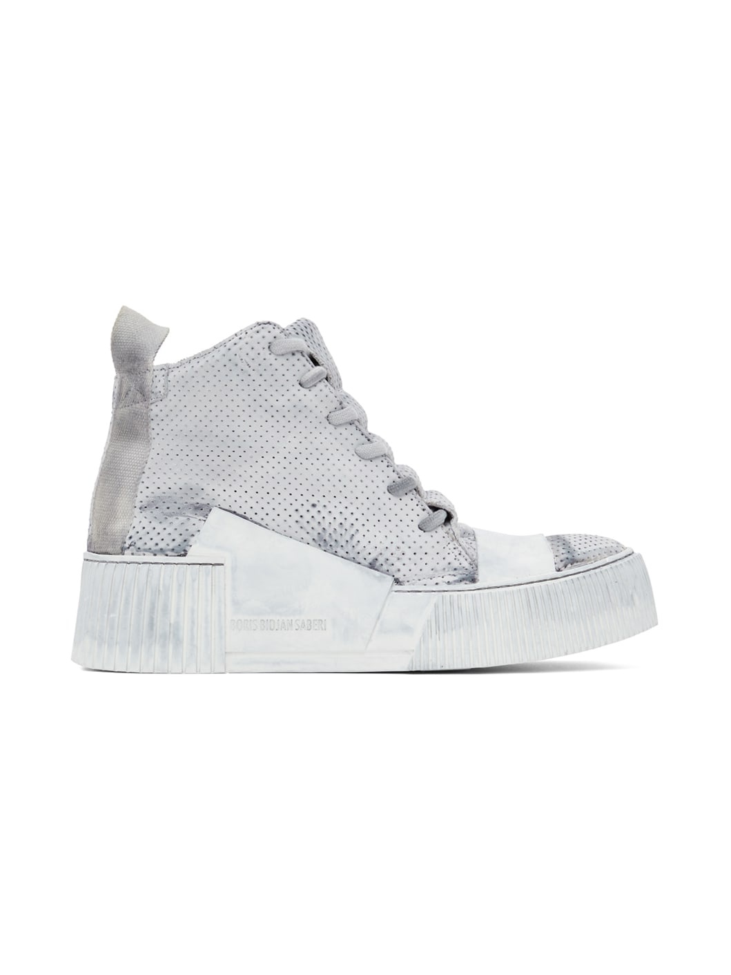 SSENSE Exclusive Grey Bamba 1.1 Sneakers - 1