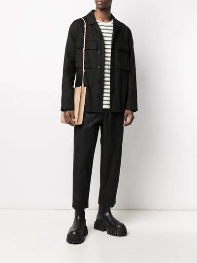 Jil Sander straight-leg cropped trousers outlook