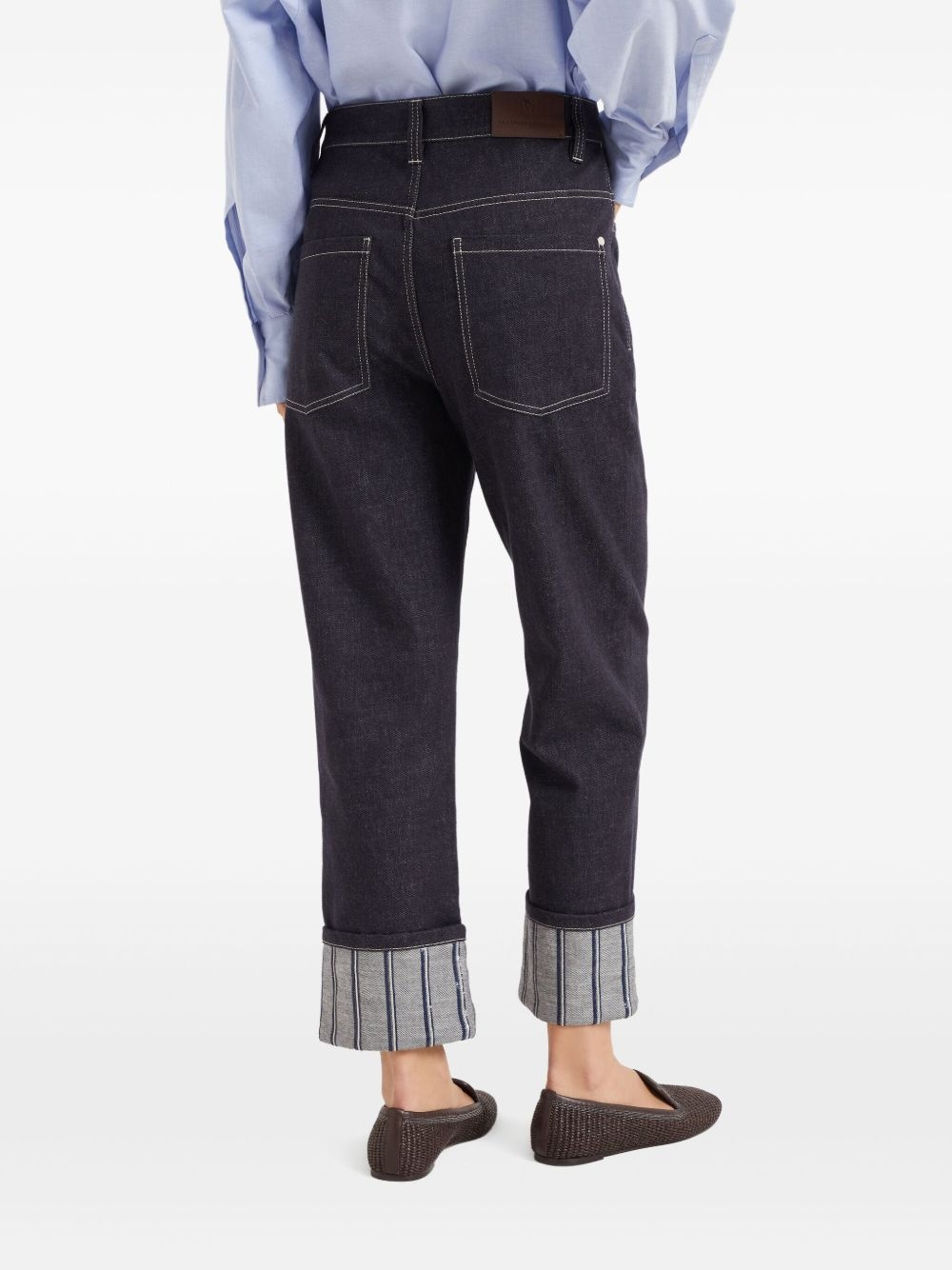 striped-detailing jeans - 4