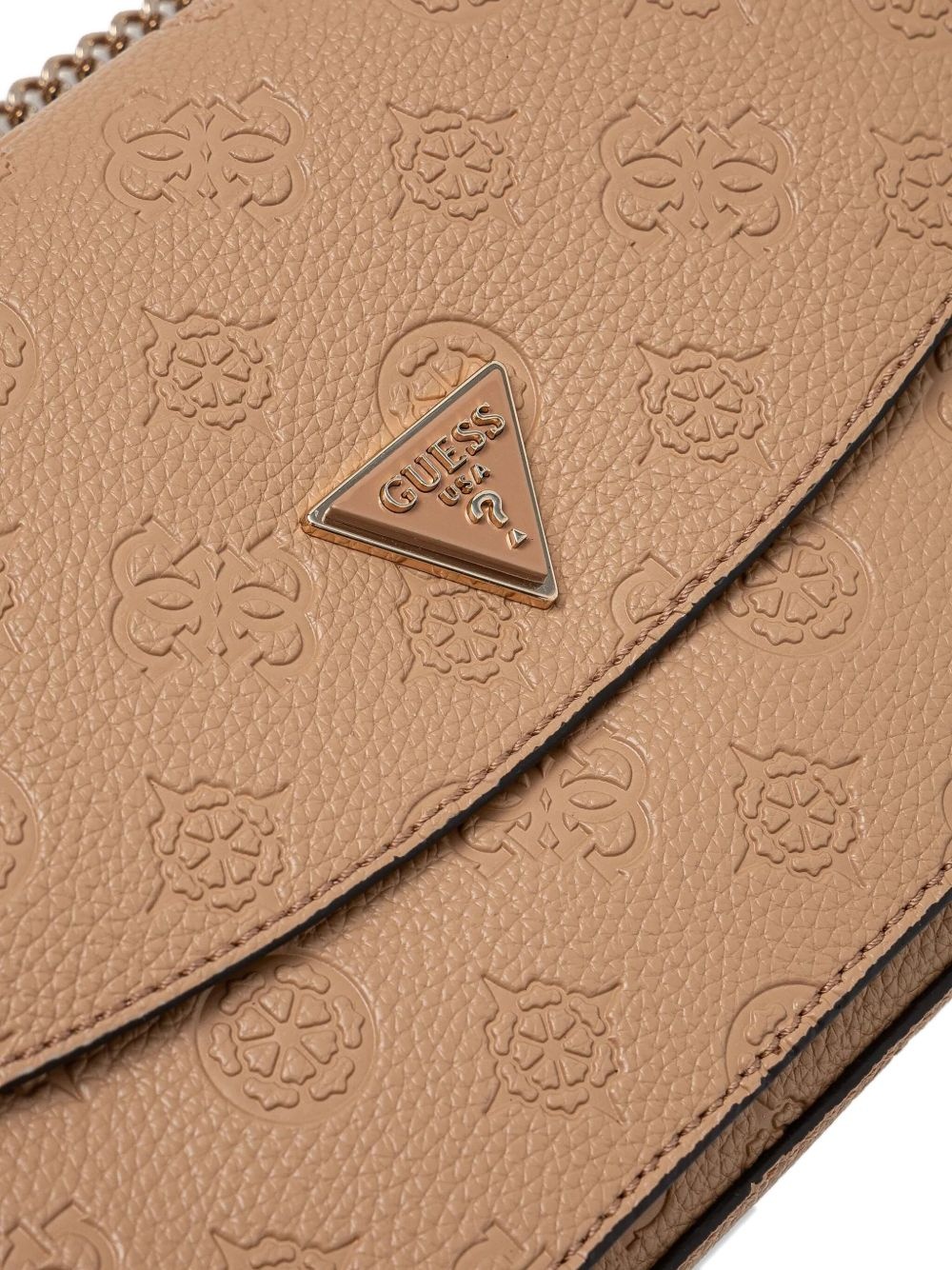 logo-embossed crossbody bag - 4