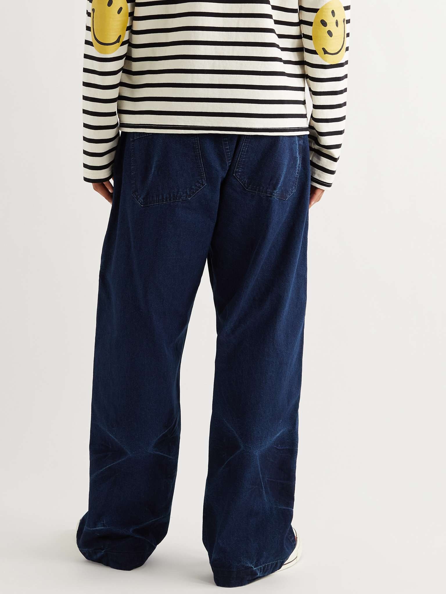 Cotton Drawstring Trousers - 4