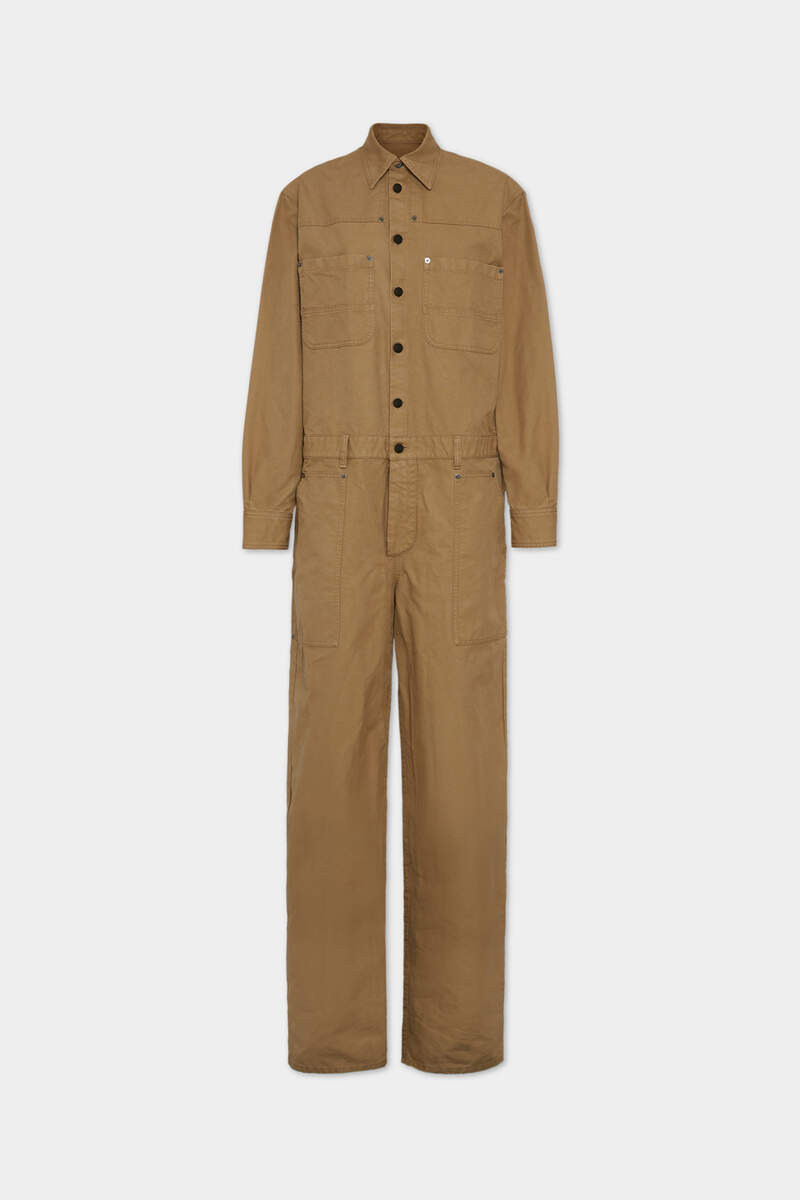 STONE WASH ICON CARGO JUMPSUIT 1