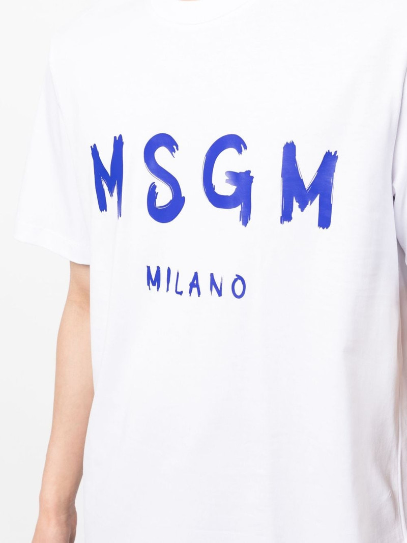 logo-print cotton T-Shirt 5
