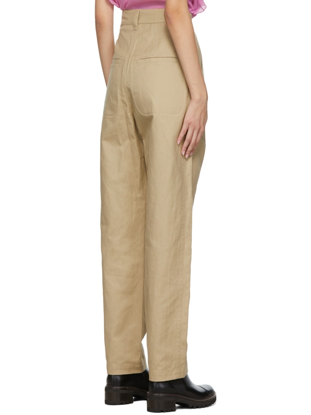 Beige Ketzia Trousers - 3