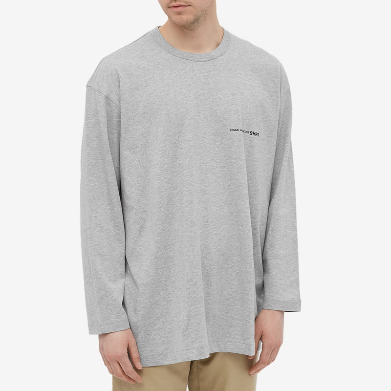 Comme des Garçons SHIRT Comme des Garçons SHIRT Long Sleeve Chest Logo Tee outlook