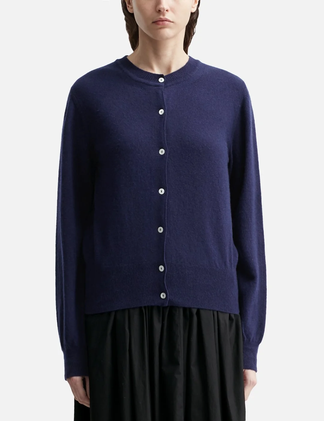 EMITT WOOL ROUND CARDIGAN - 1