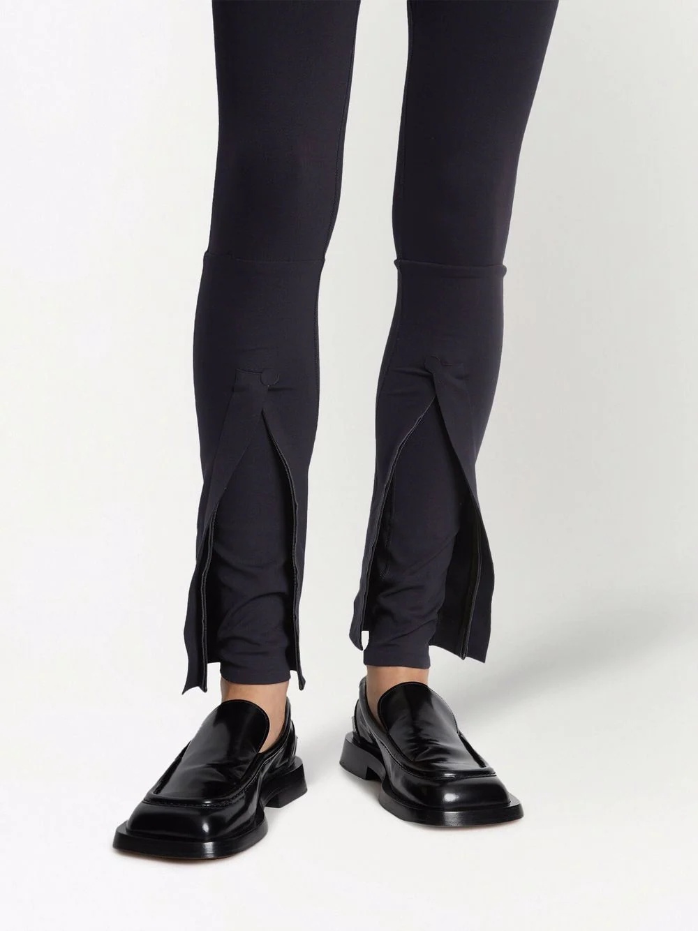 split-cuffs leggings - 5